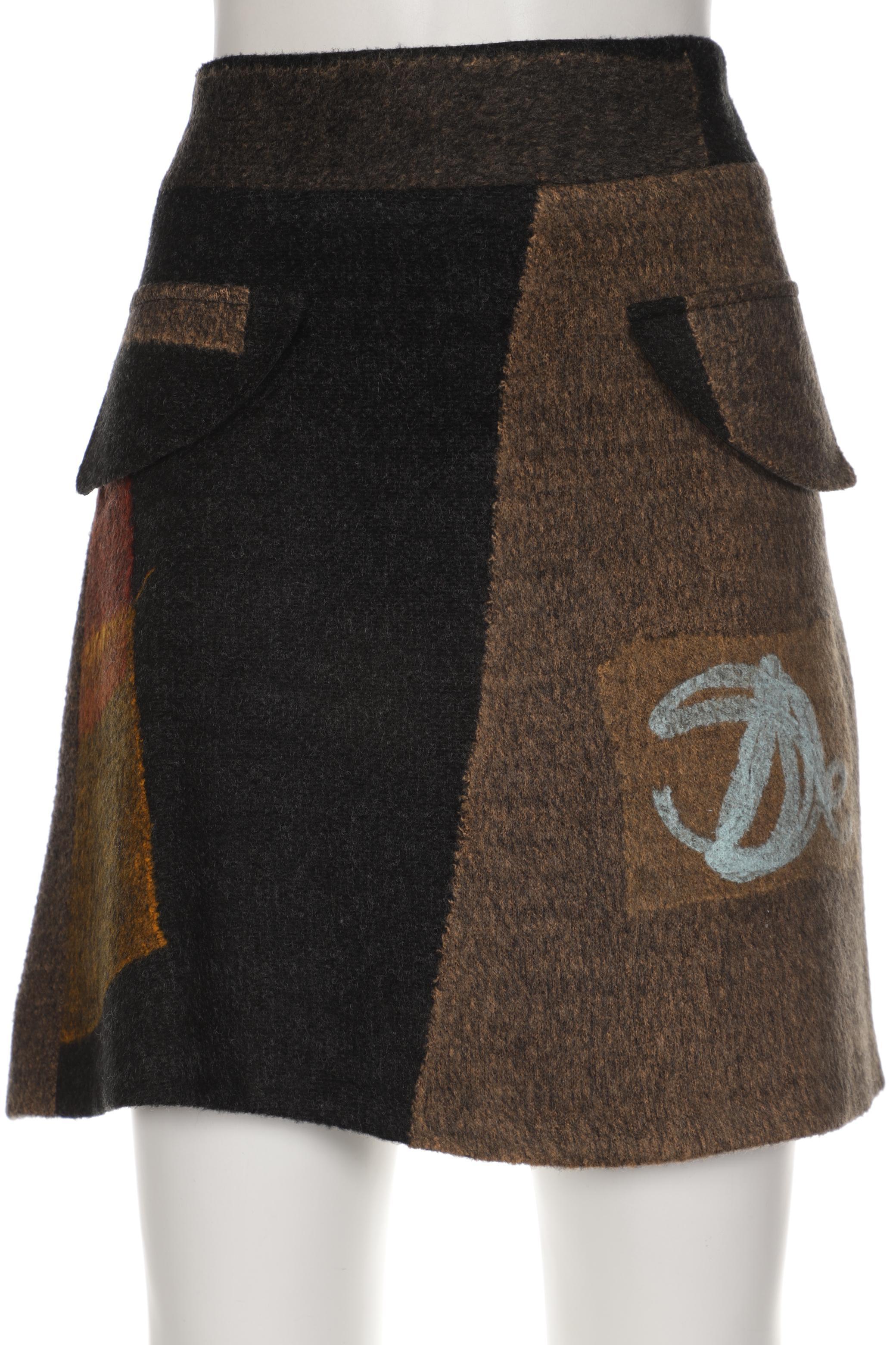 

Desigual Damen Rock, schwarz, Gr. 40