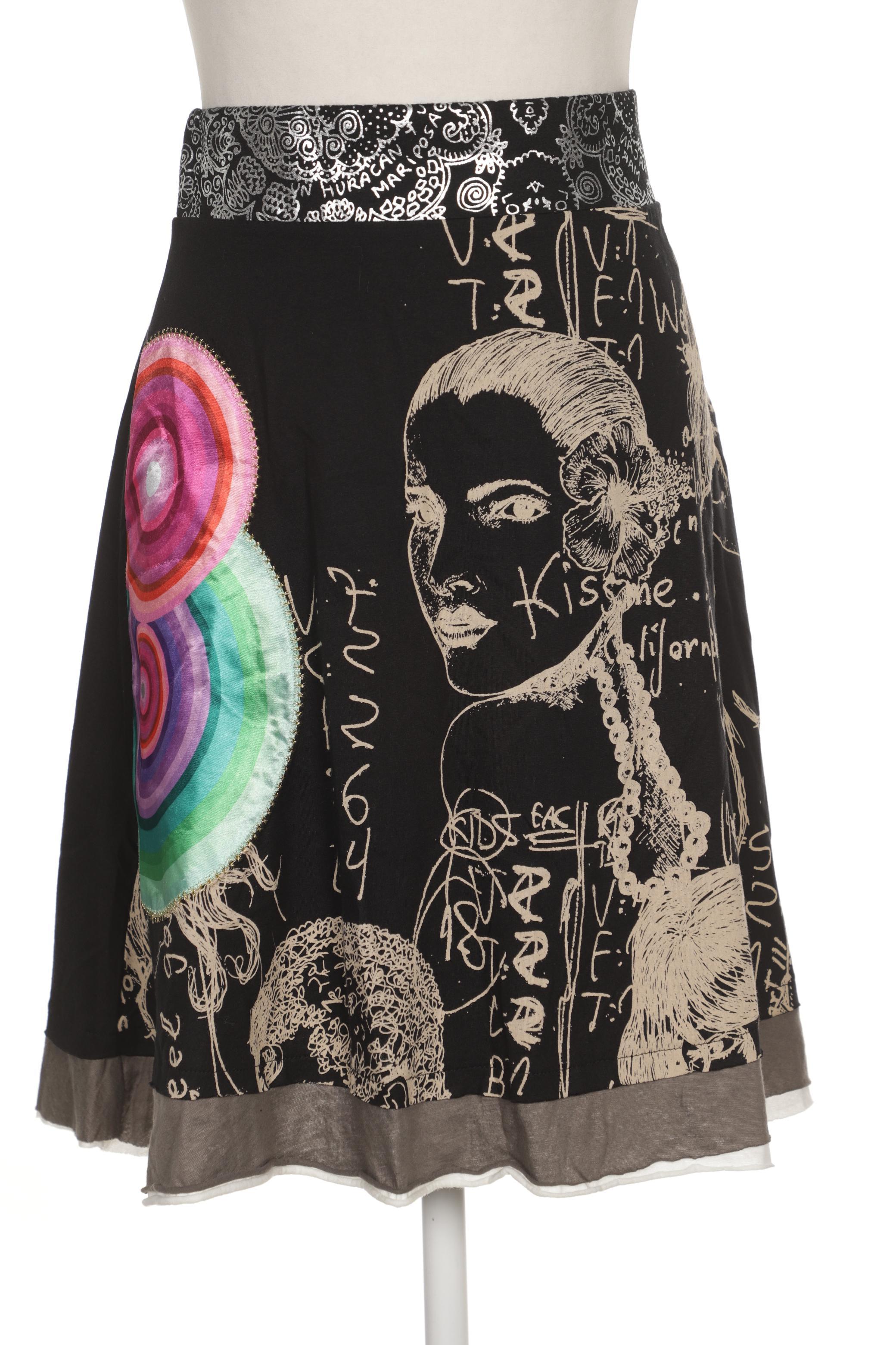 

Desigual Damen Rock, schwarz