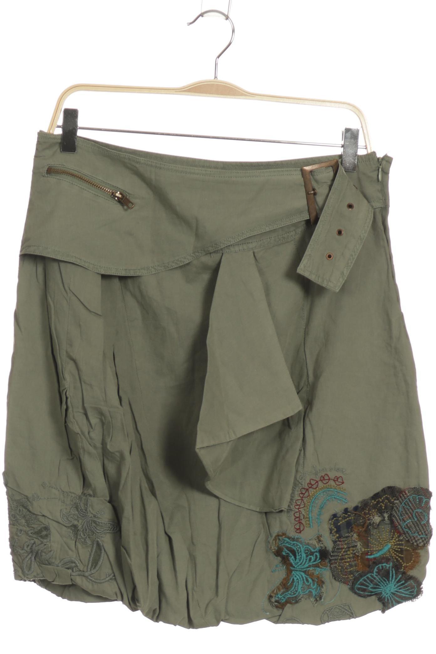 

Desigual Damen Rock, grün, Gr. 40