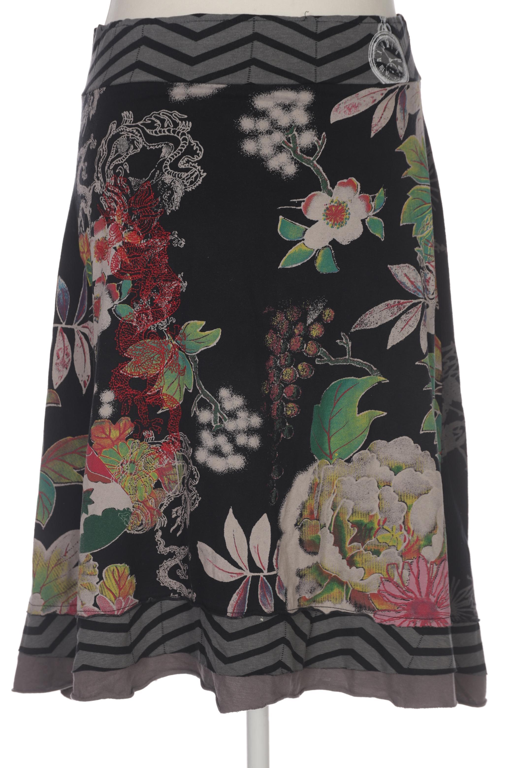 

Desigual Damen Rock, schwarz, Gr. 44