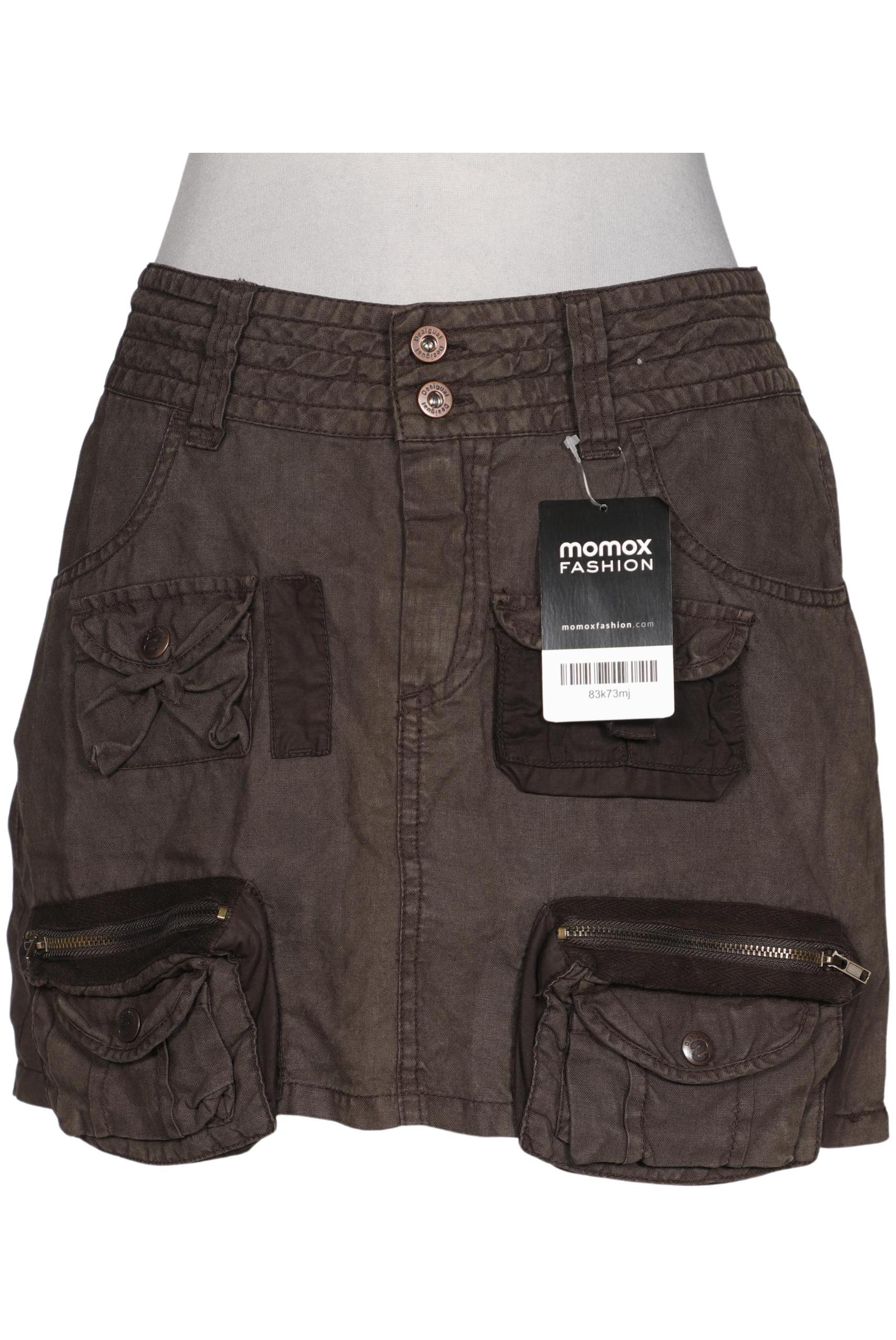 

Desigual Damen Rock, braun, Gr. 38