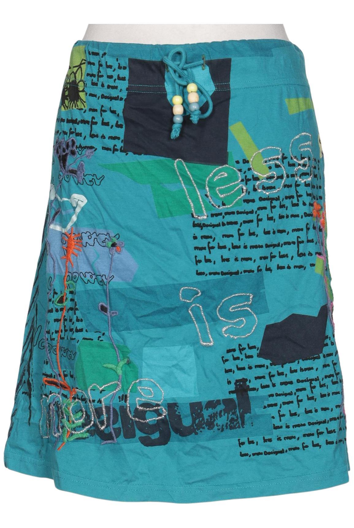 

Desigual Damen Rock, türkis, Gr. 38