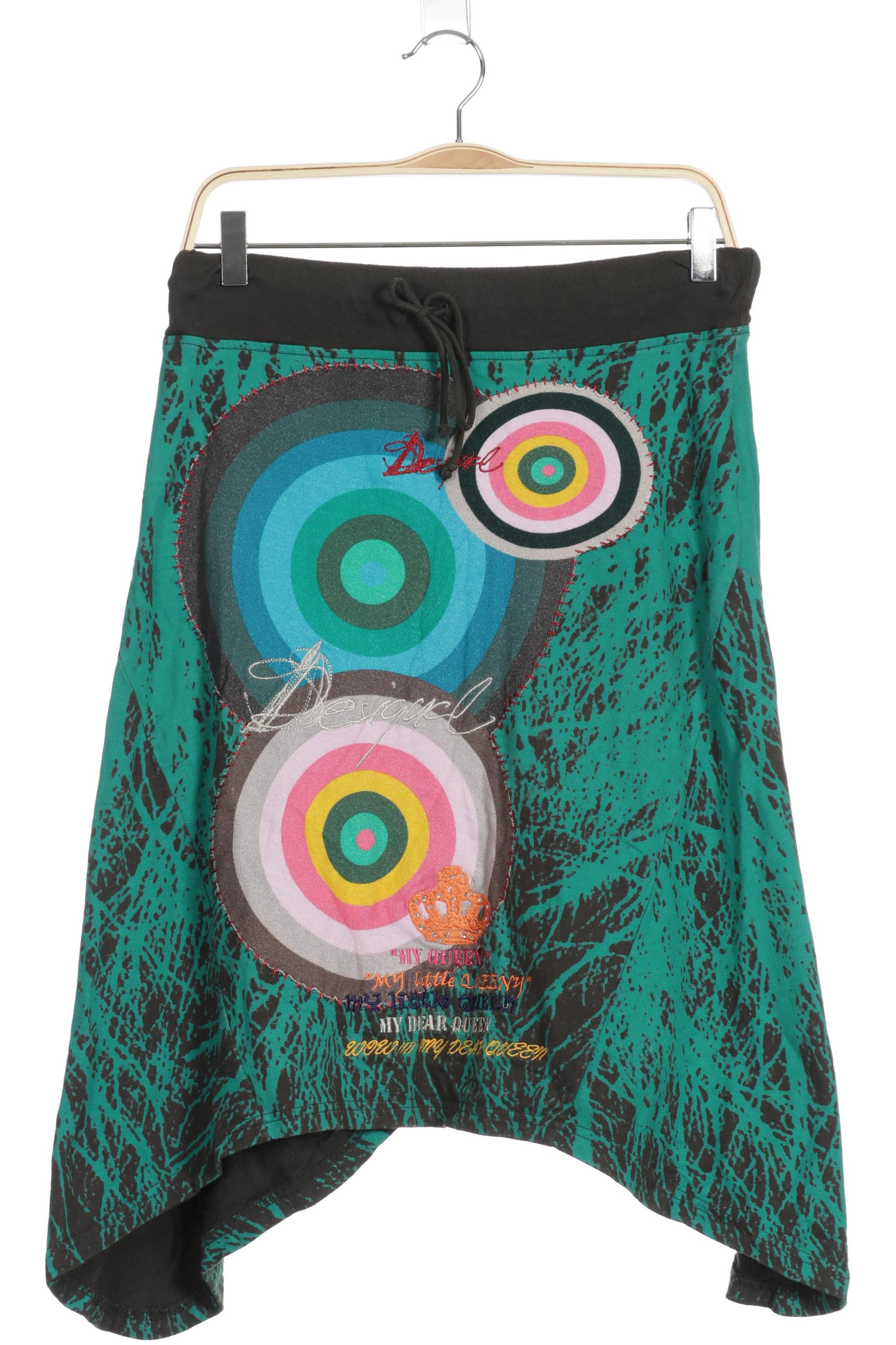 

Desigual Damen Rock, grün, Gr.