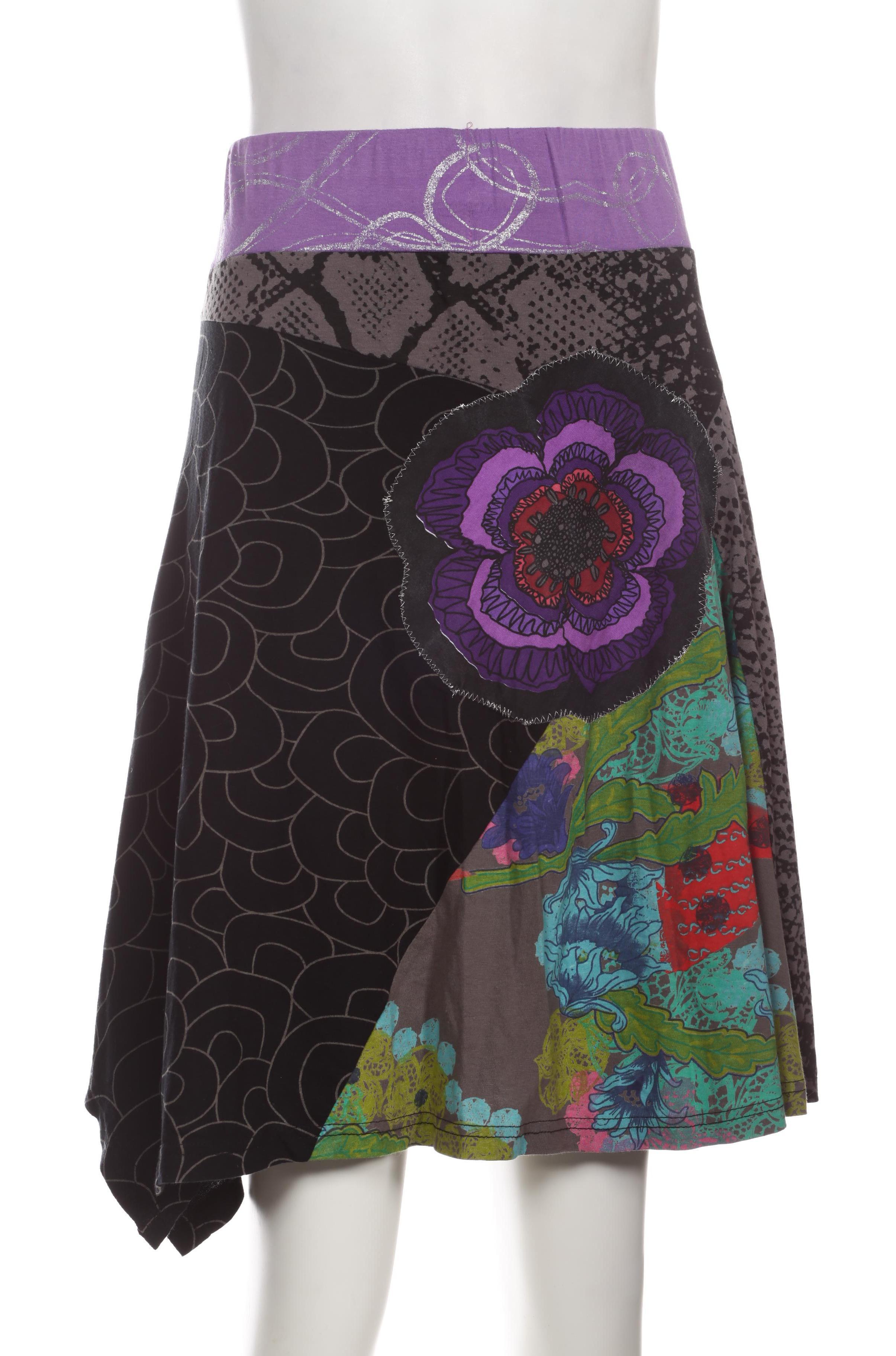 

Desigual Damen Rock, schwarz, Gr. 38