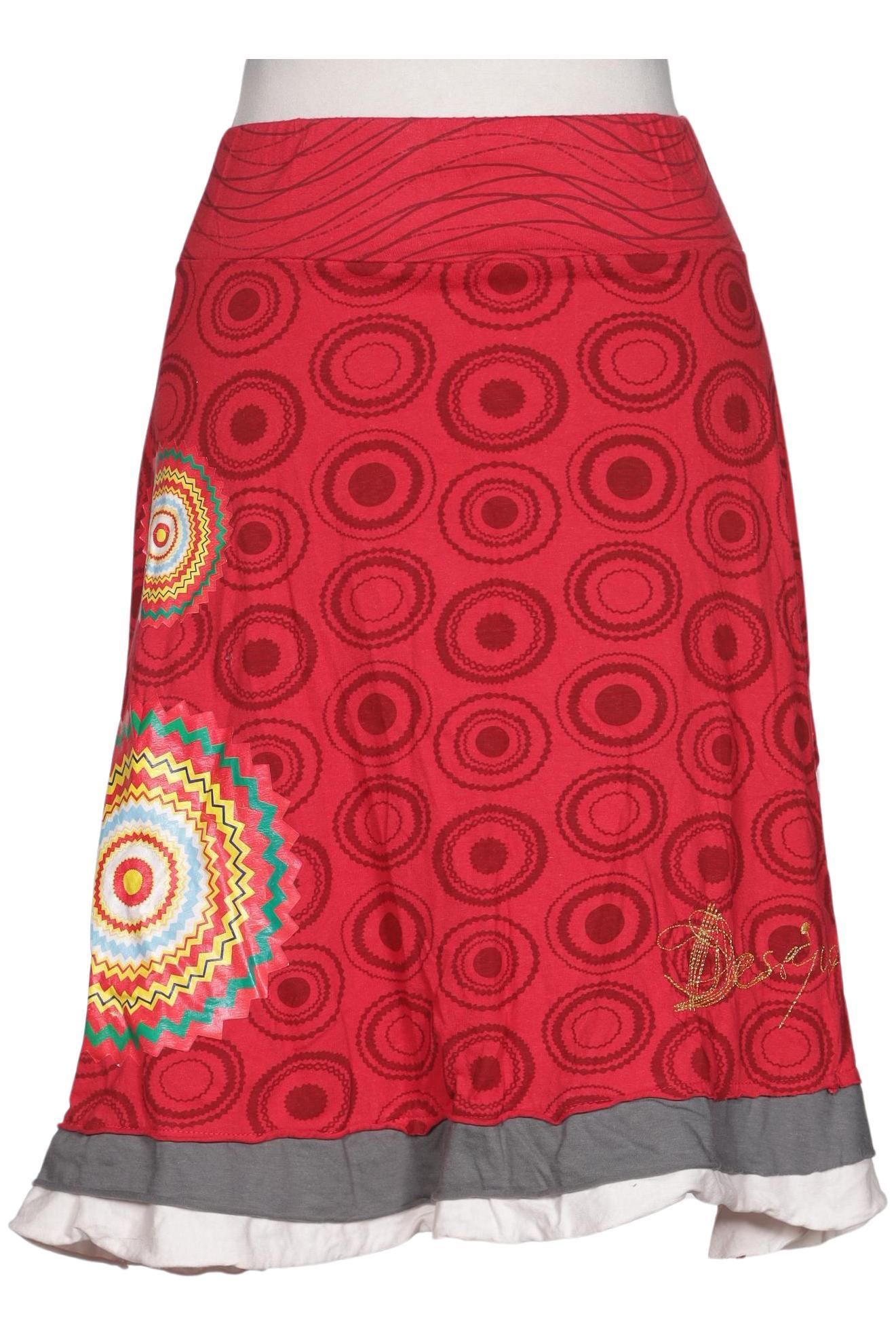 

Desigual Damen Rock, rot, Gr. 38