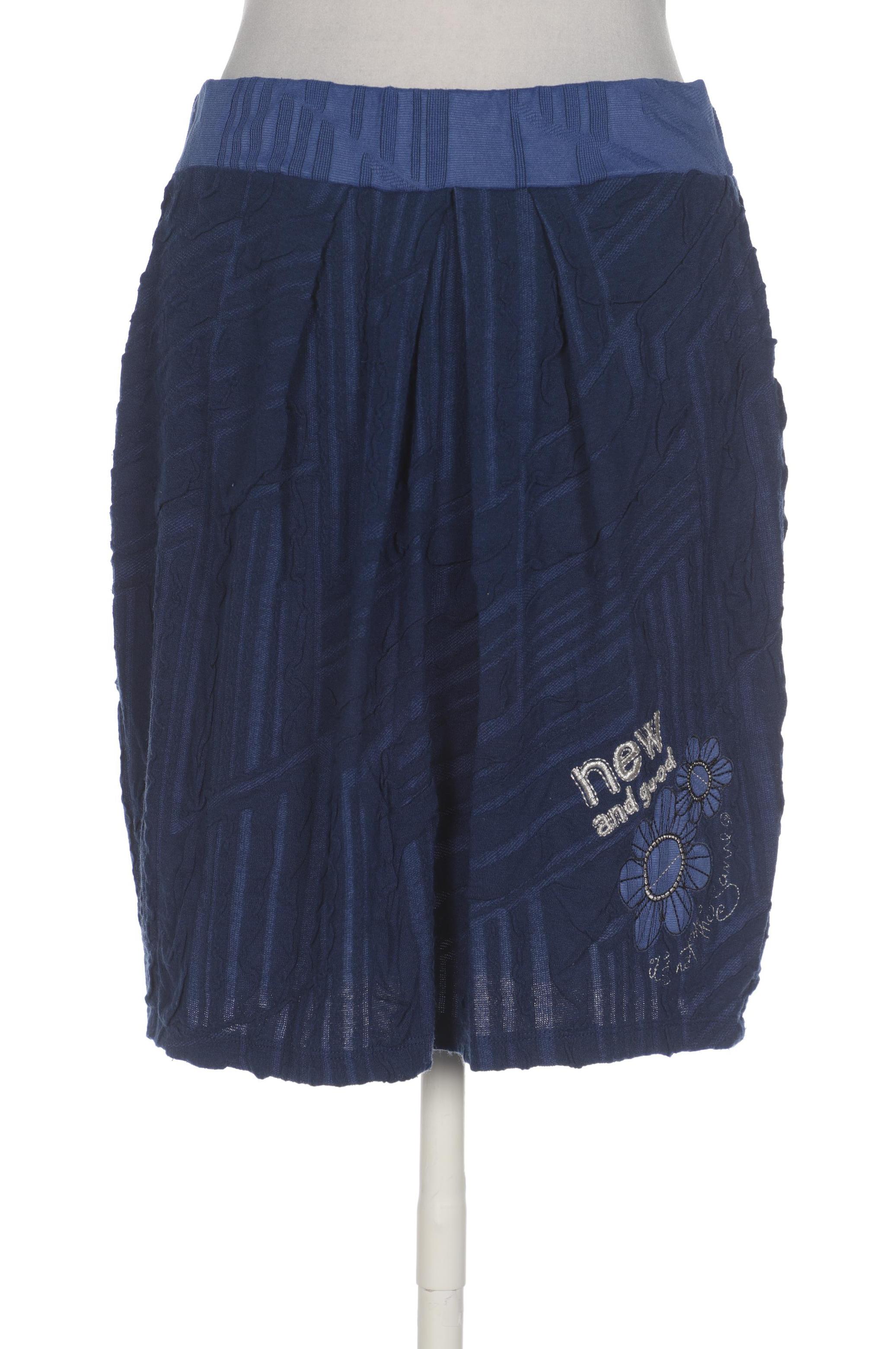 

Desigual Damen Rock, marineblau, Gr. 44