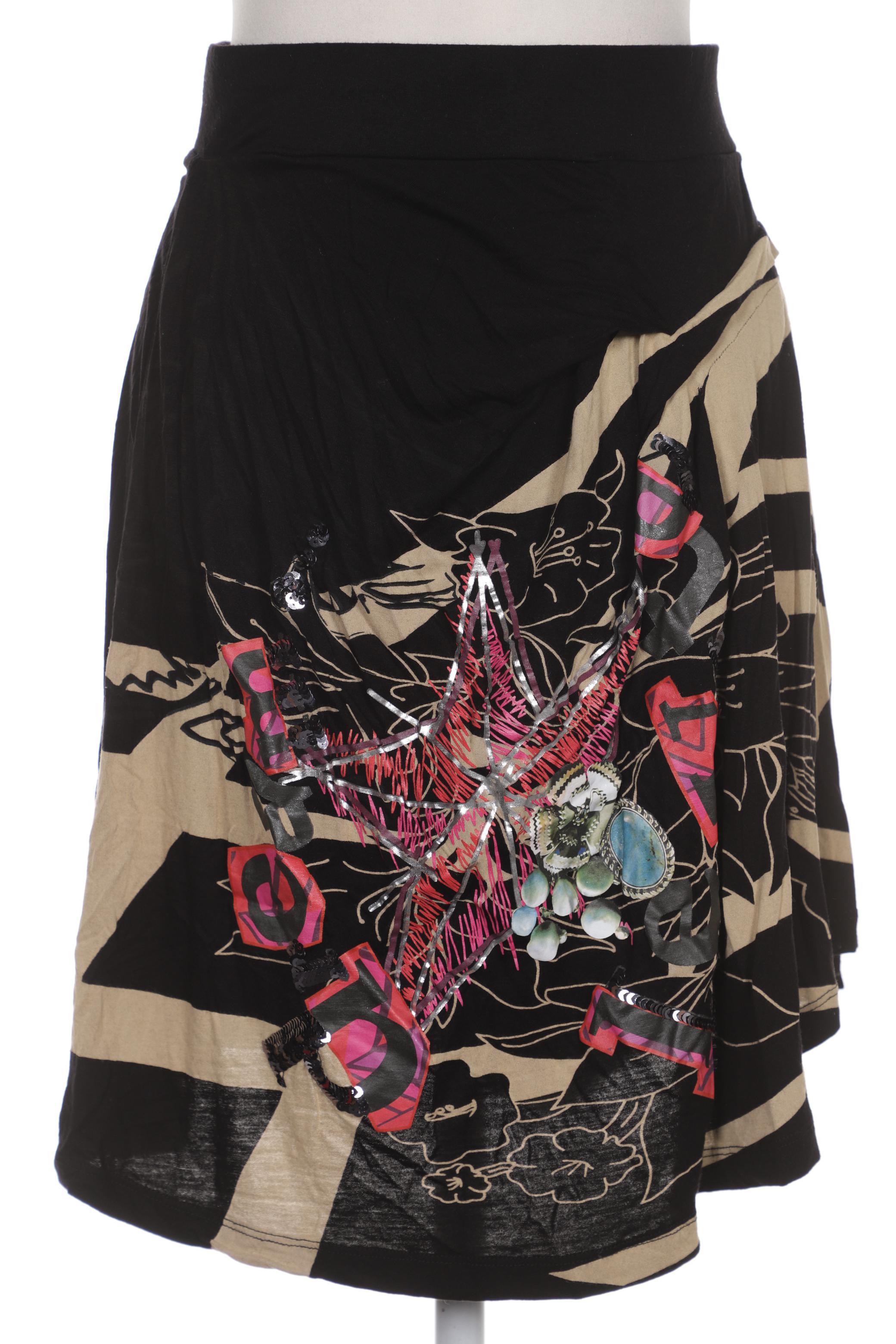 

Desigual Damen Rock, schwarz, Gr. 36