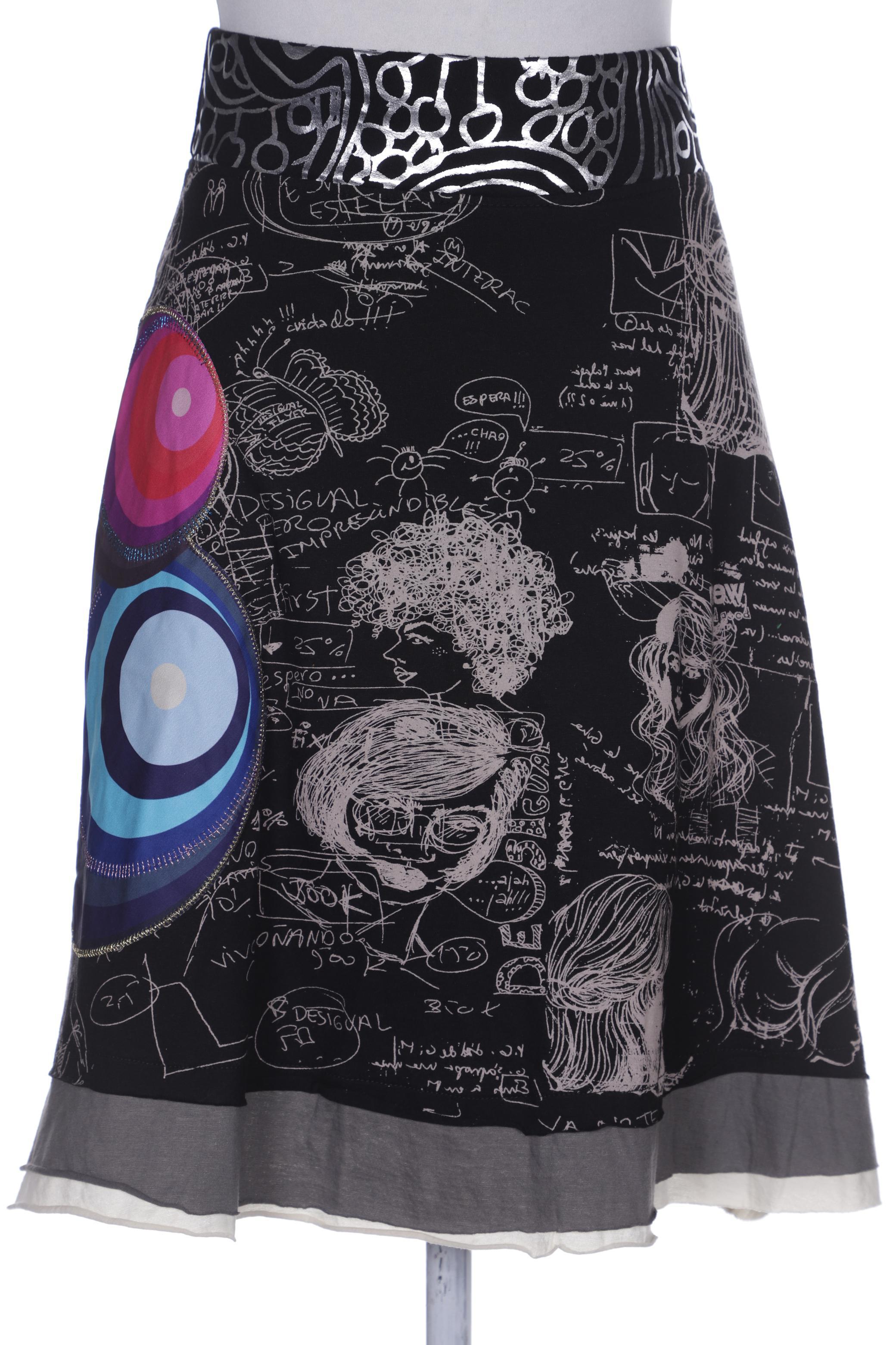 

Desigual Damen Rock, schwarz