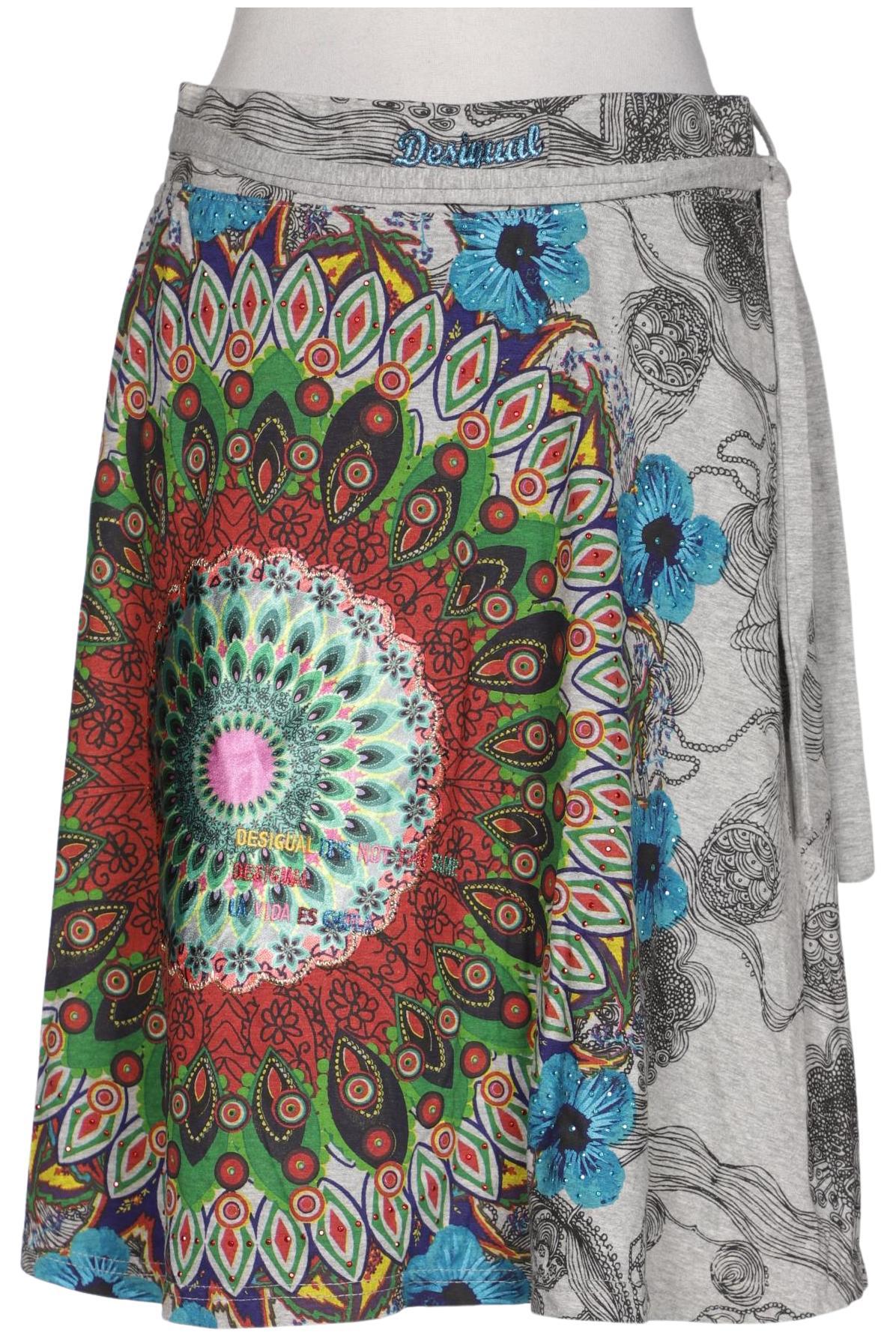 

Desigual Damen Rock, grau, Gr. 38