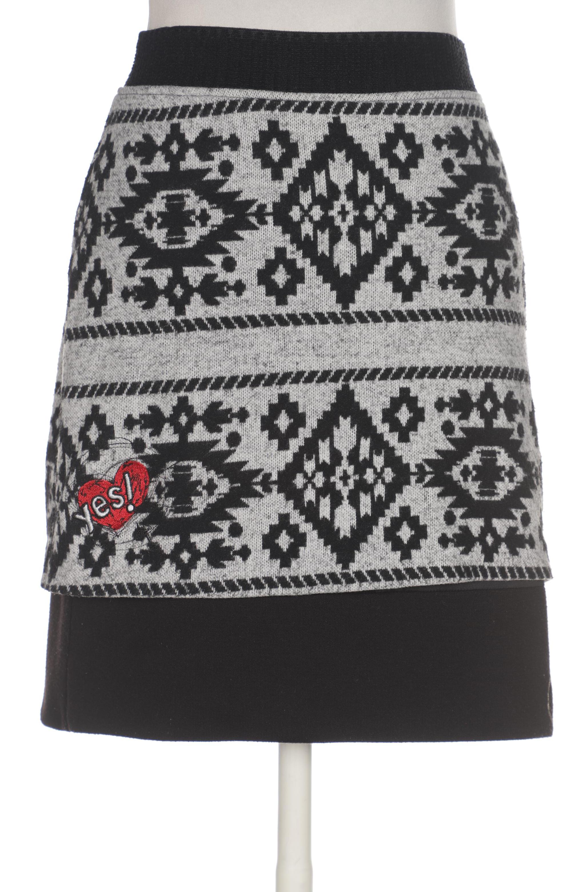 

Desigual Damen Rock, grau, Gr. 38