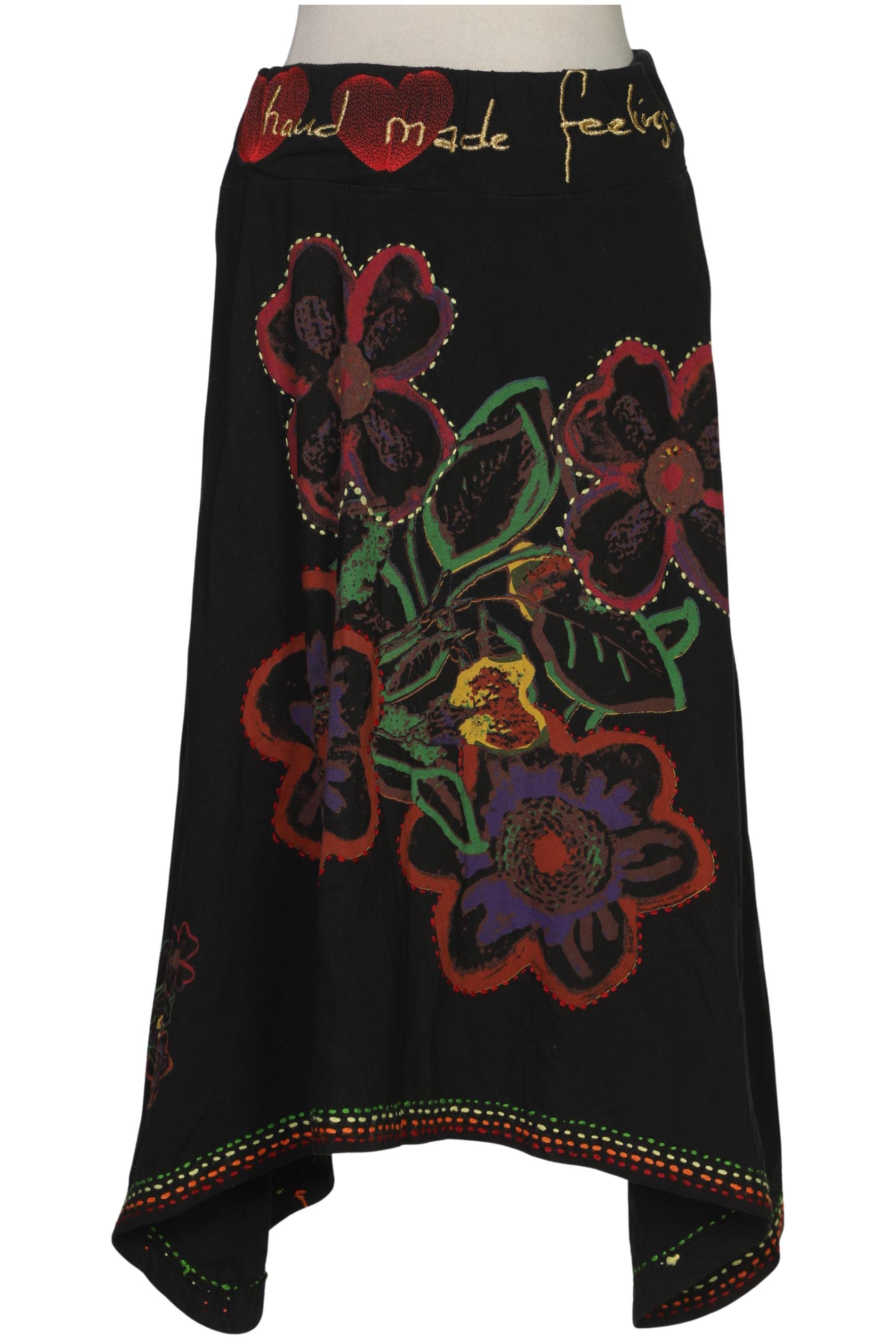 

Desigual Damen Rock, schwarz, Gr. 38