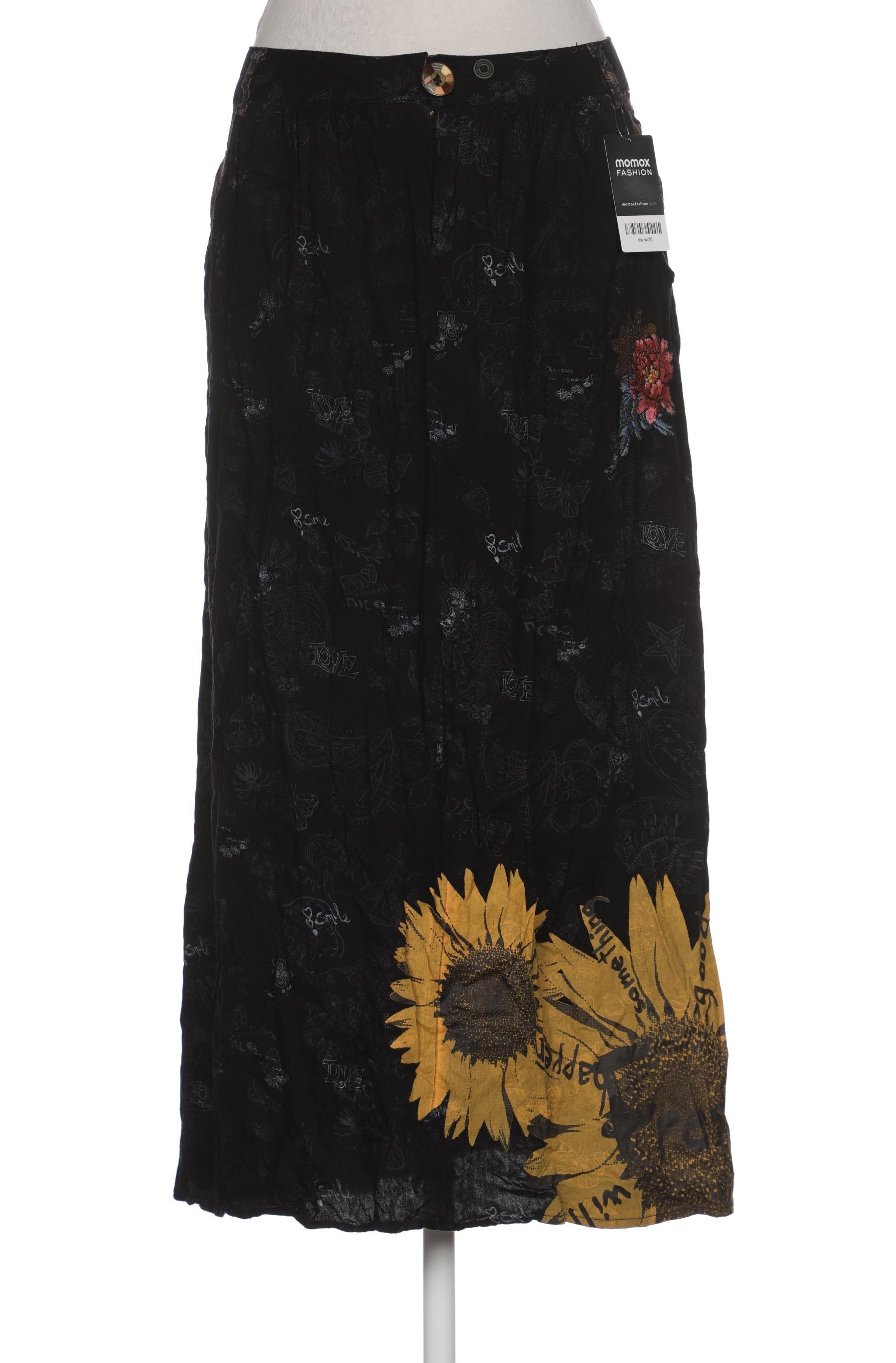

Desigual Damen Rock, schwarz, Gr. 40