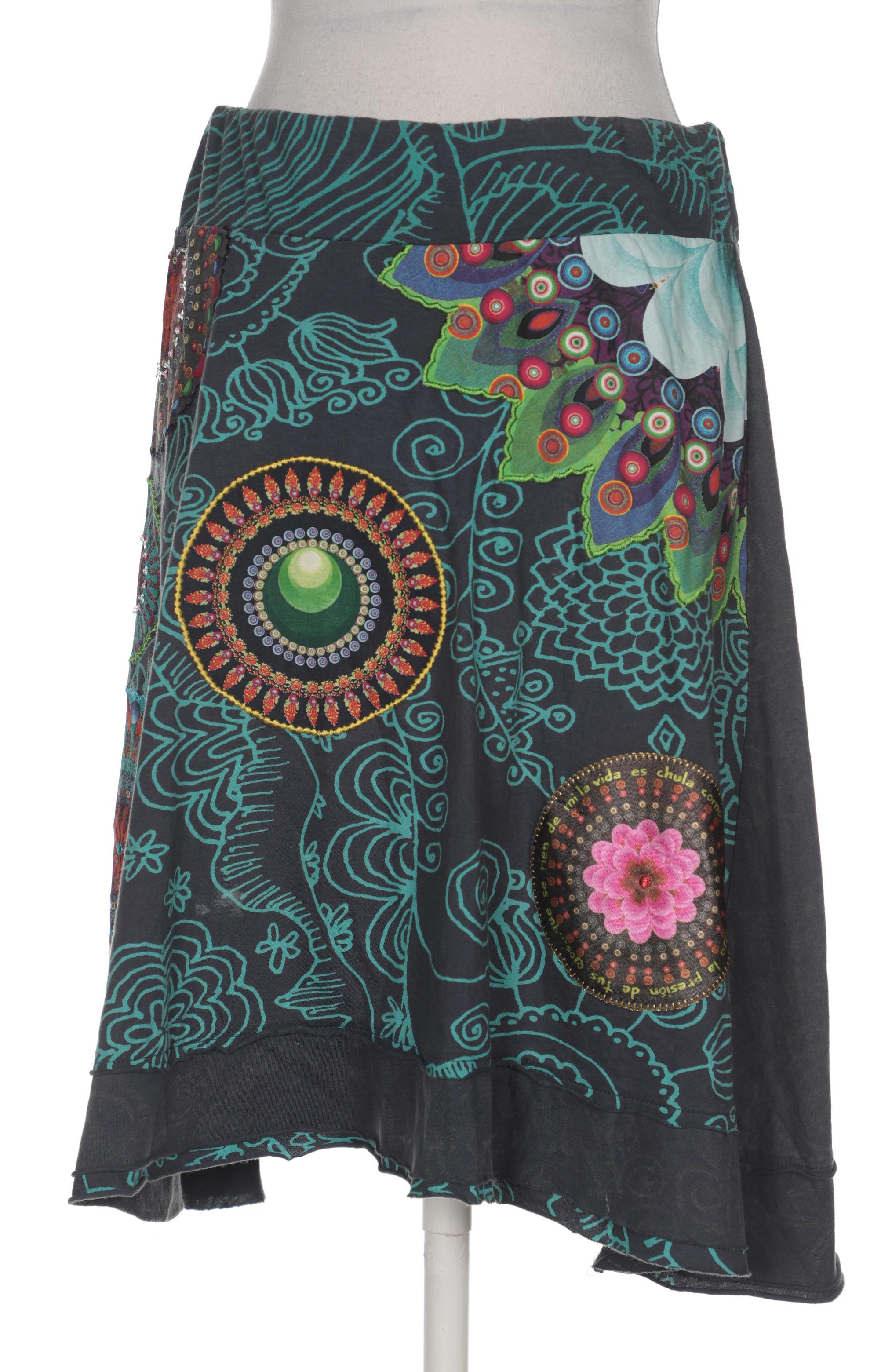 

Desigual Damen Rock, marineblau, Gr. 36