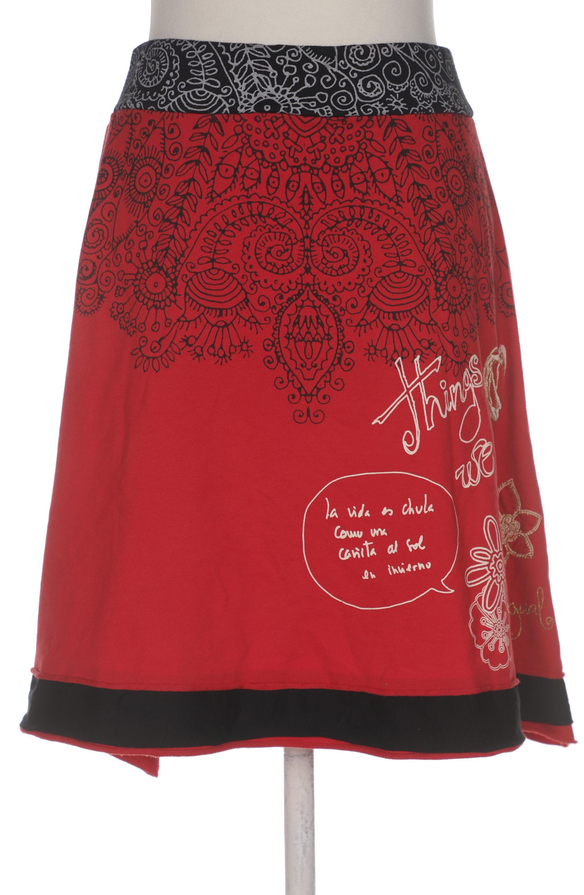 

Desigual Damen Rock, schwarz, Gr. 38