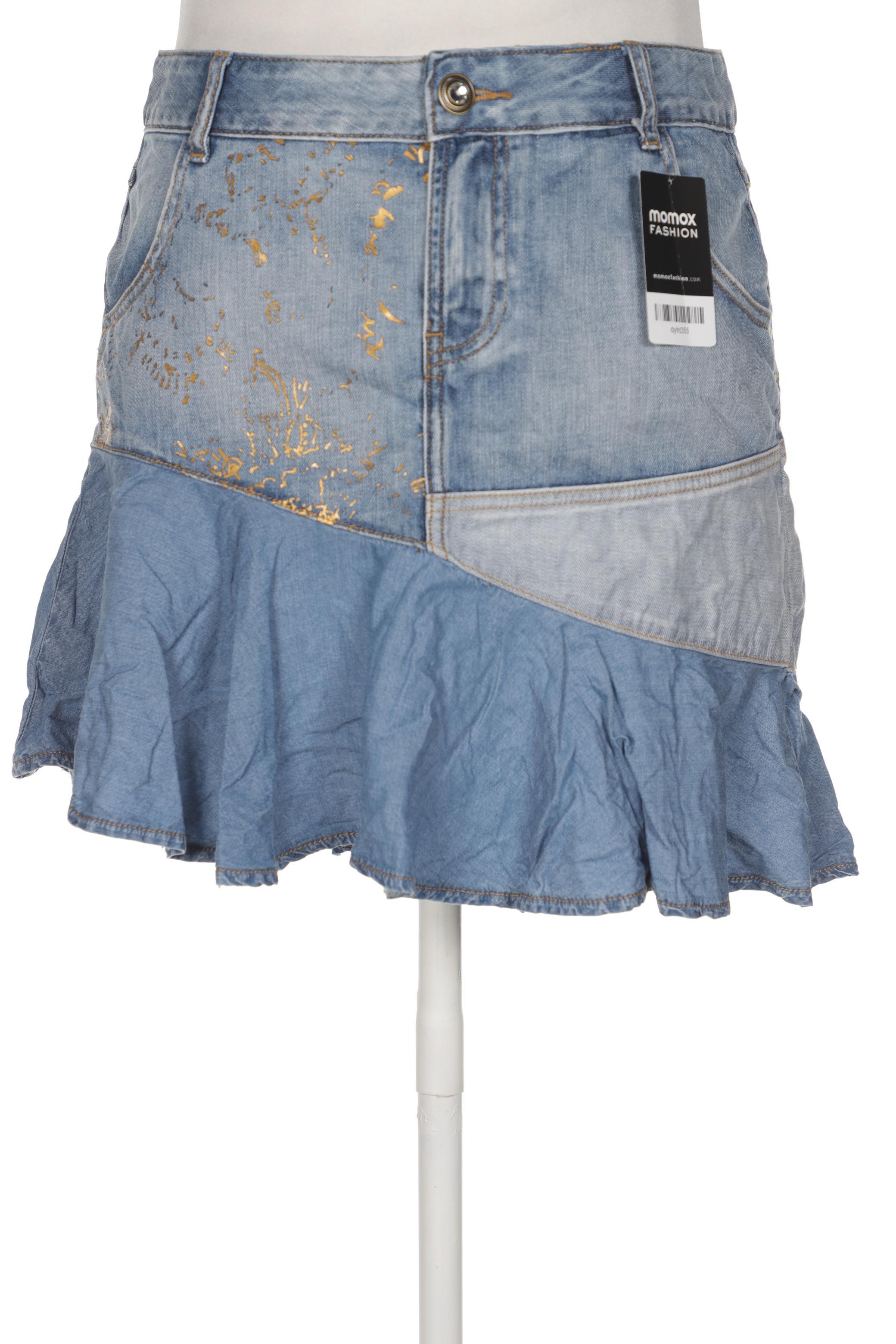 

Desigual Damen Rock, blau, Gr. 32