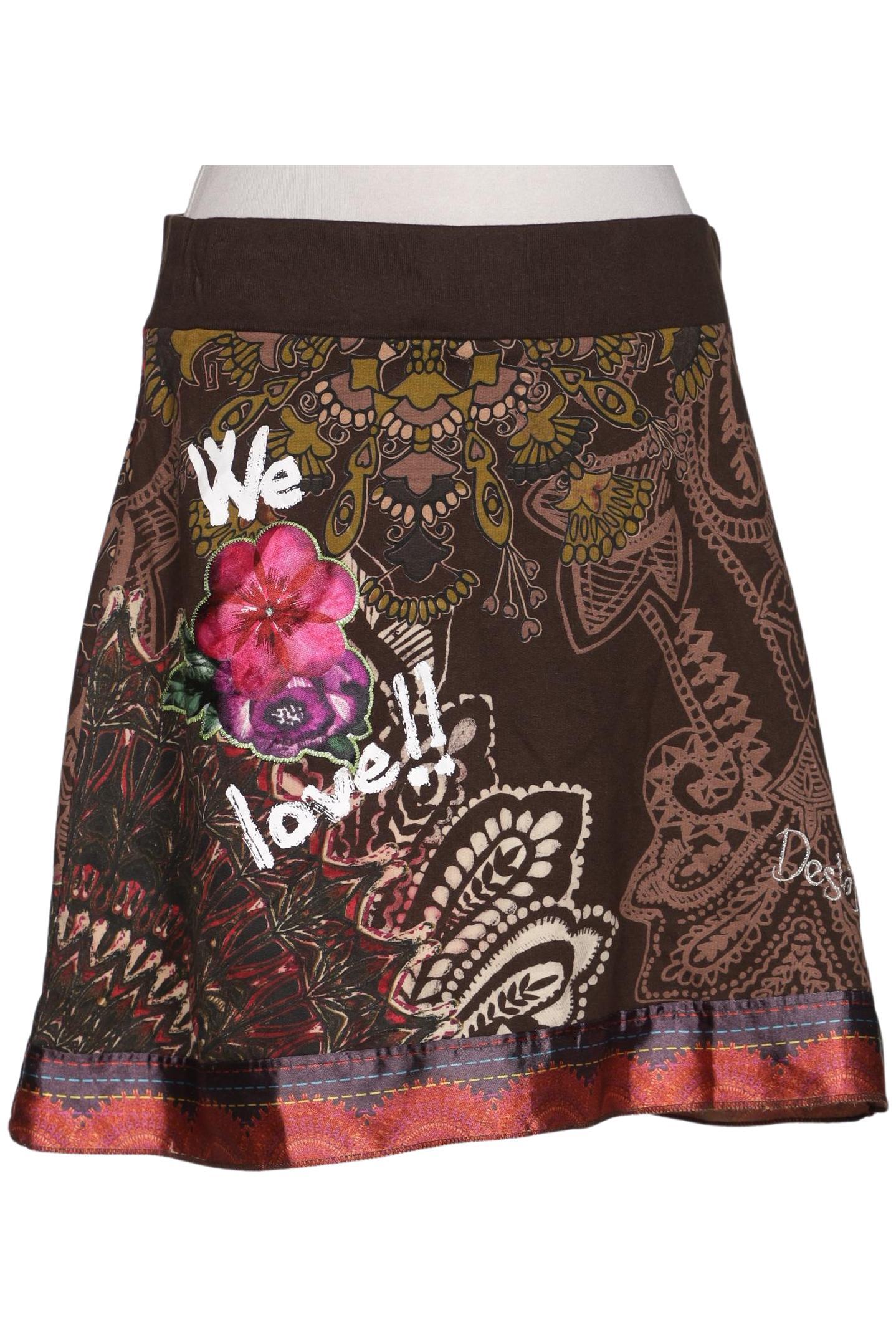 

Desigual Damen Rock, mehrfarbig, Gr. 38