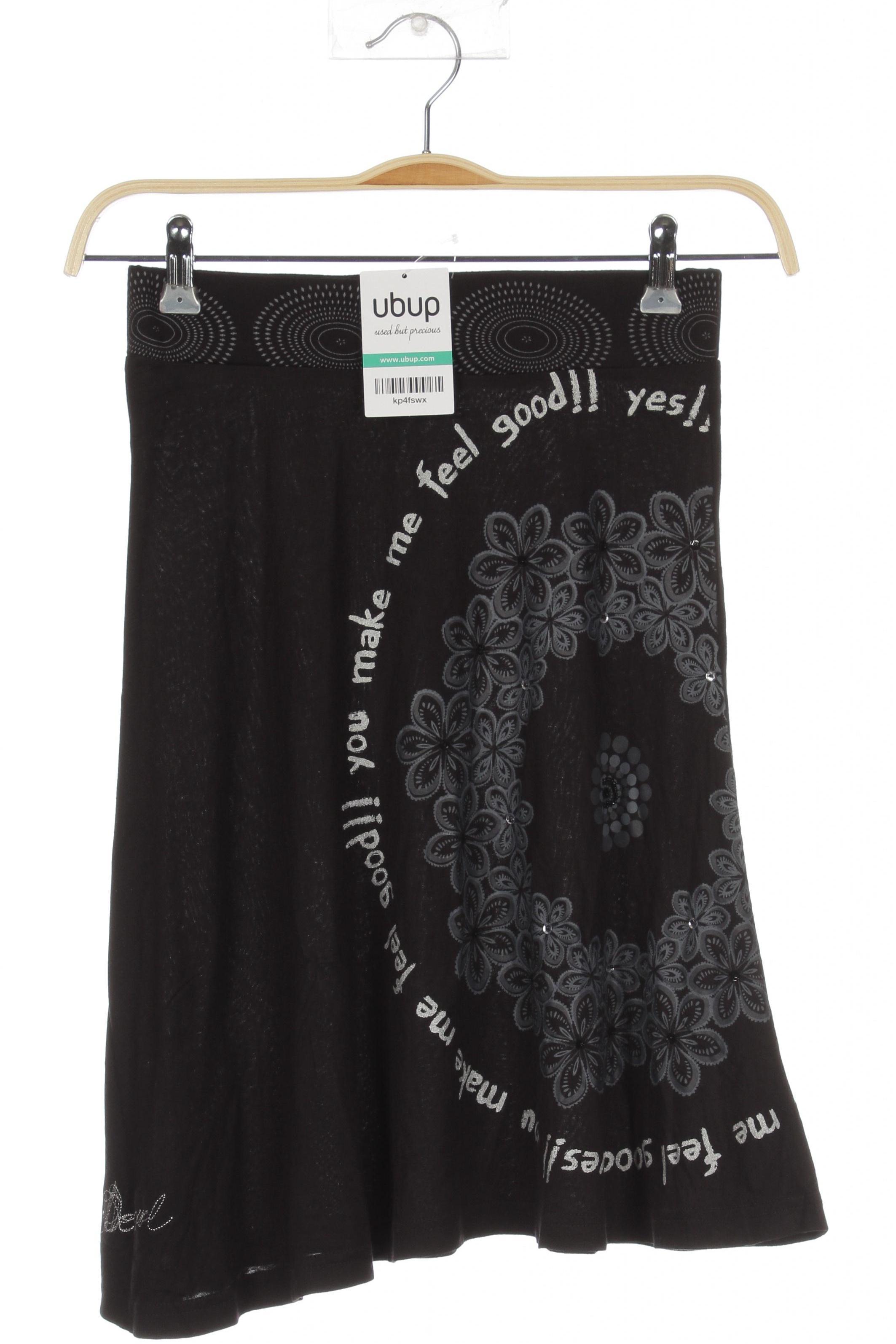 

Desigual Damen Rock, schwarz, Gr.