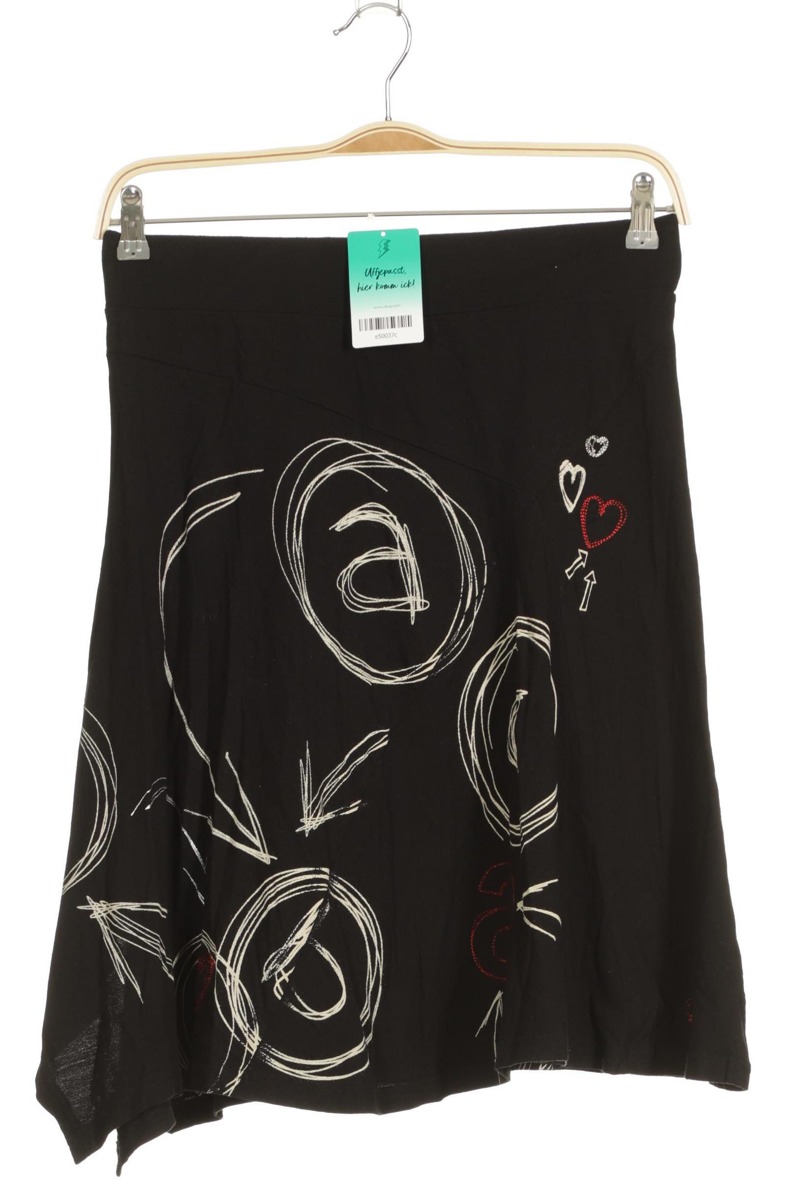 

Desigual Damen Rock, schwarz, Gr.