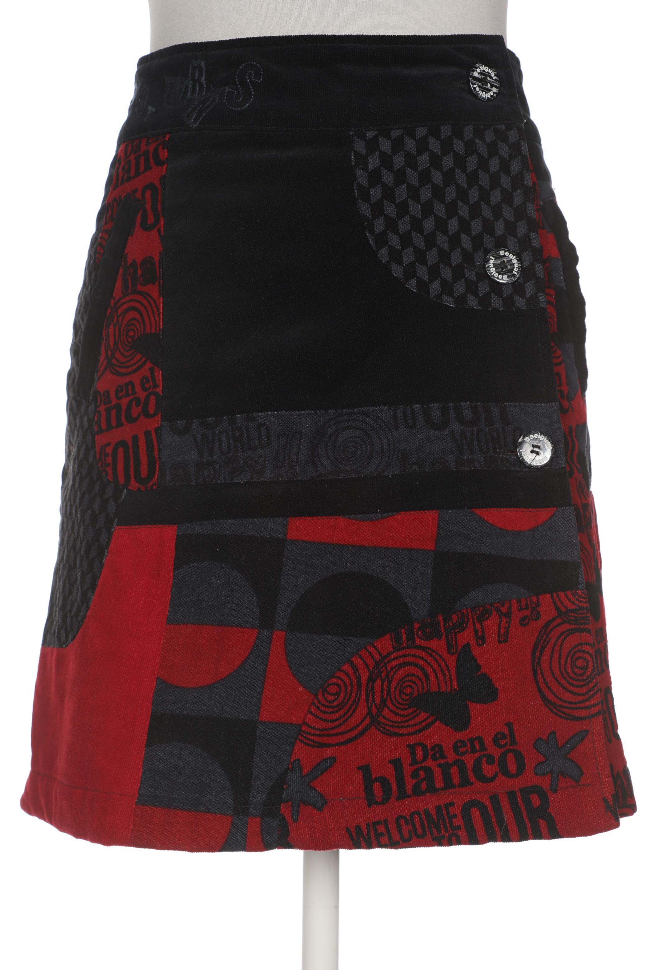 

Desigual Damen Rock, schwarz, Gr. 36