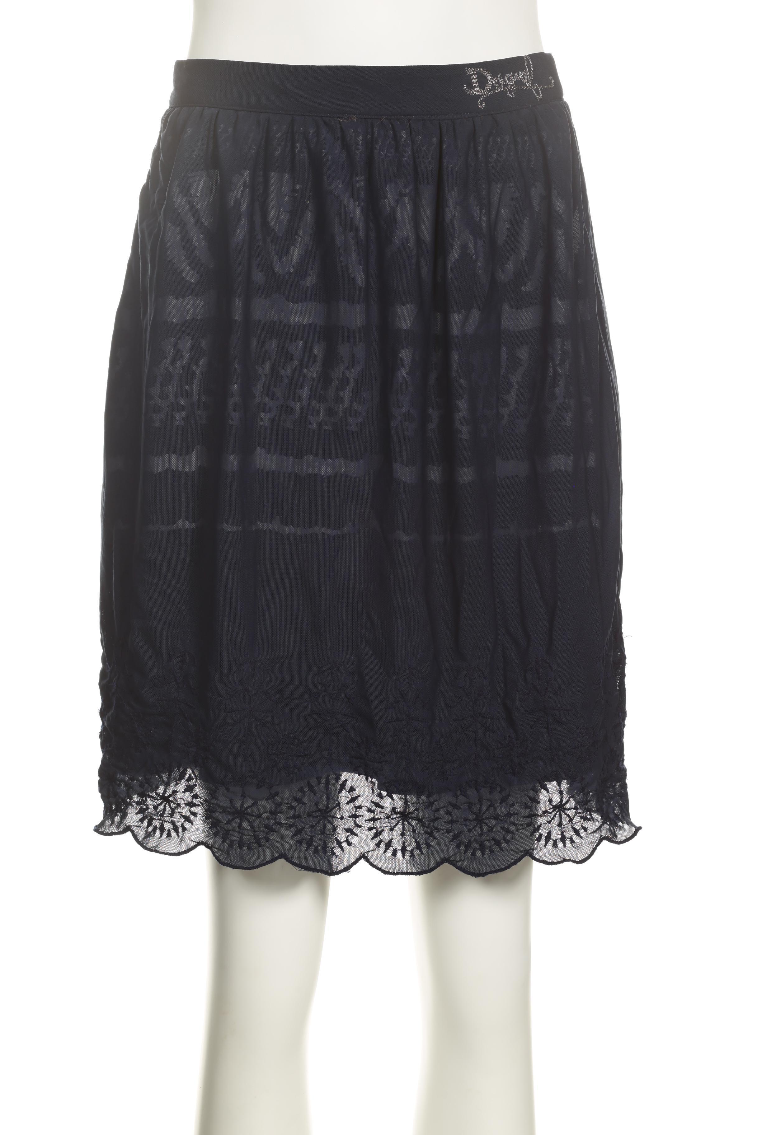 

Desigual Damen Rock, blau, Gr. 34