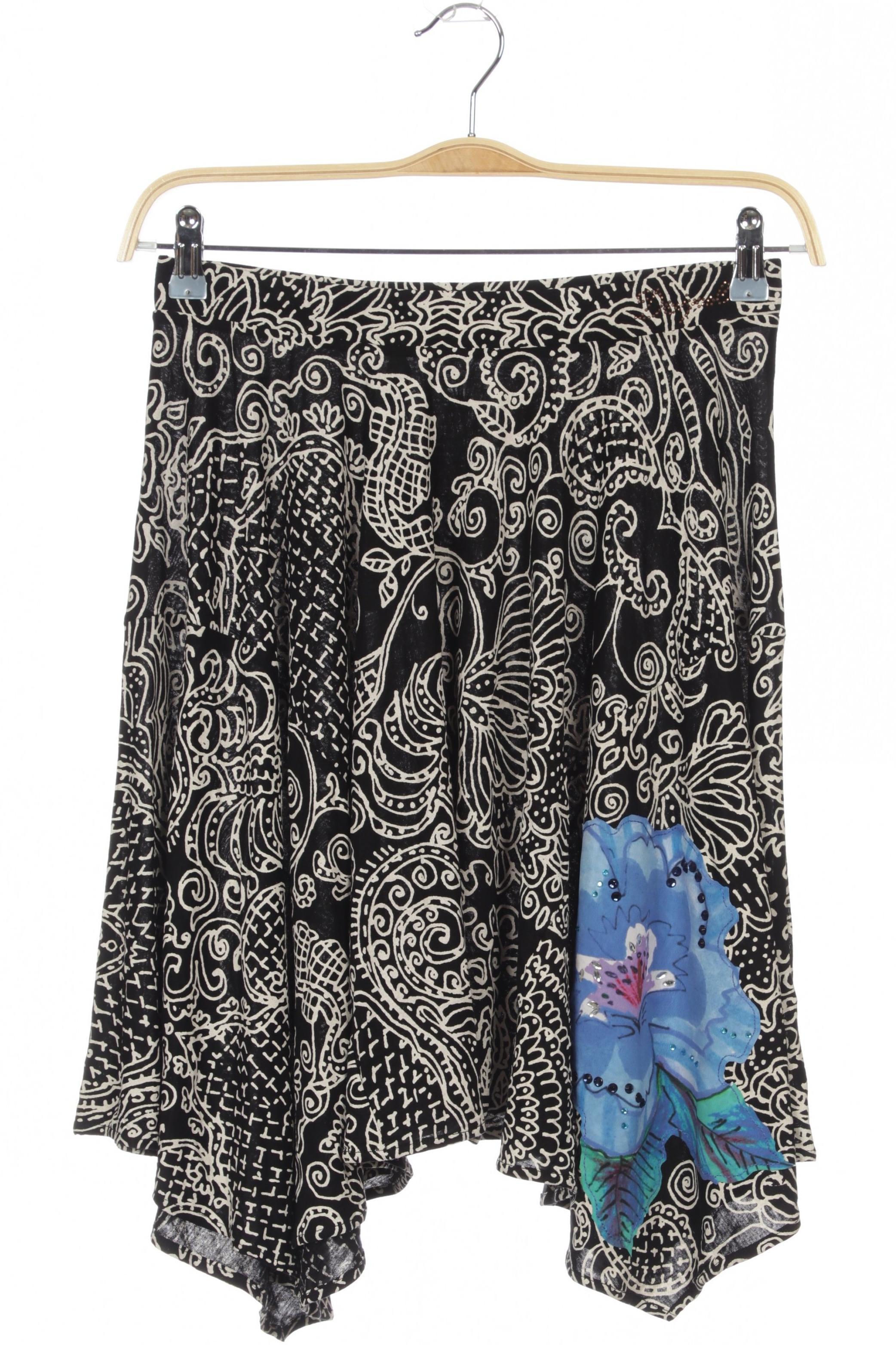 

Desigual Damen Rock, schwarz, Gr.