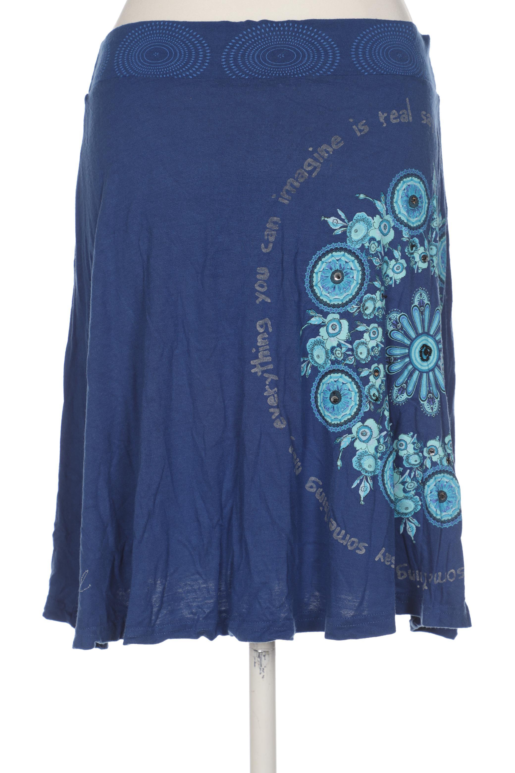 

Desigual Damen Rock, blau, Gr. 38