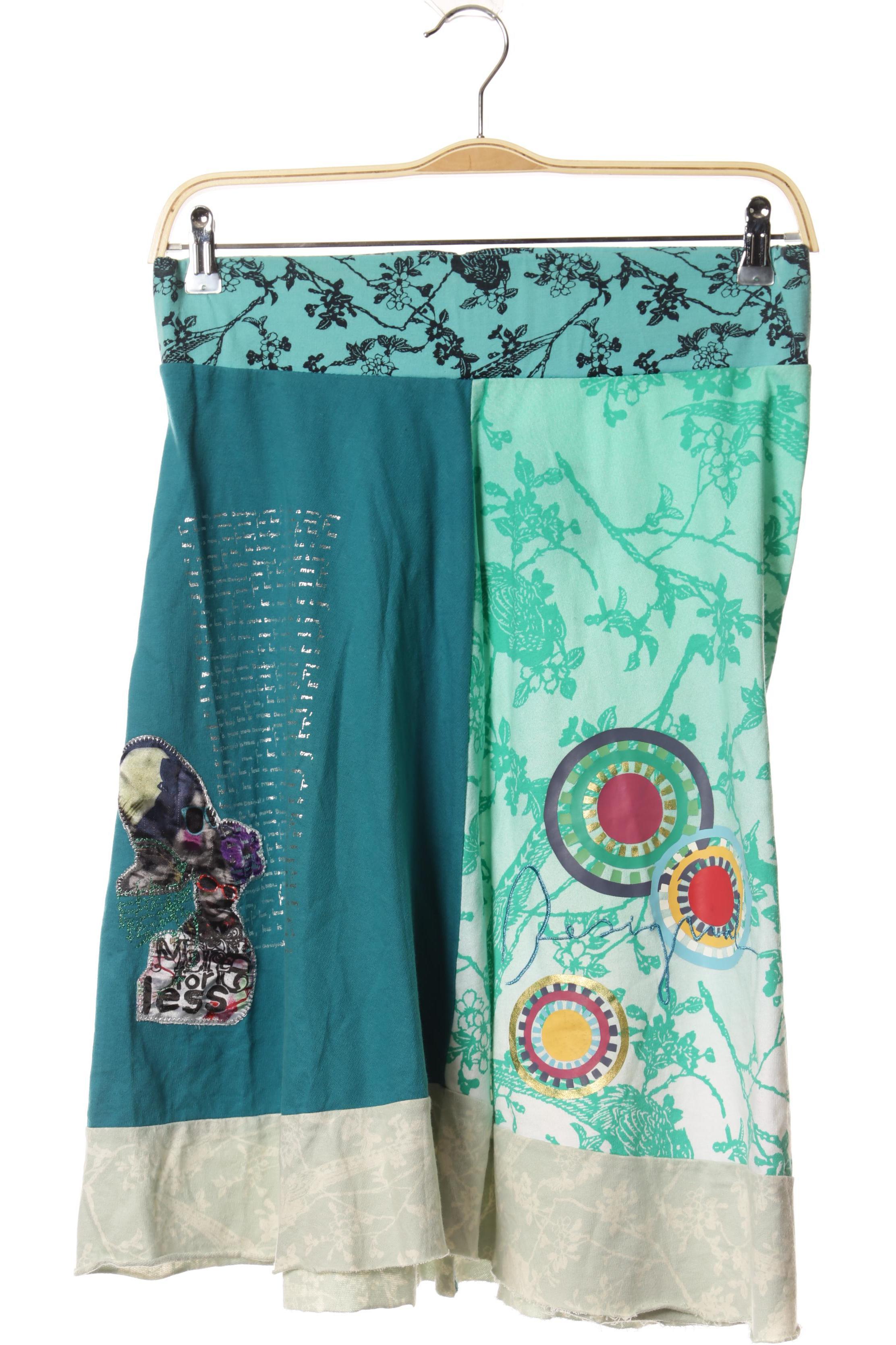 

Desigual Damen Rock, blau, Gr.