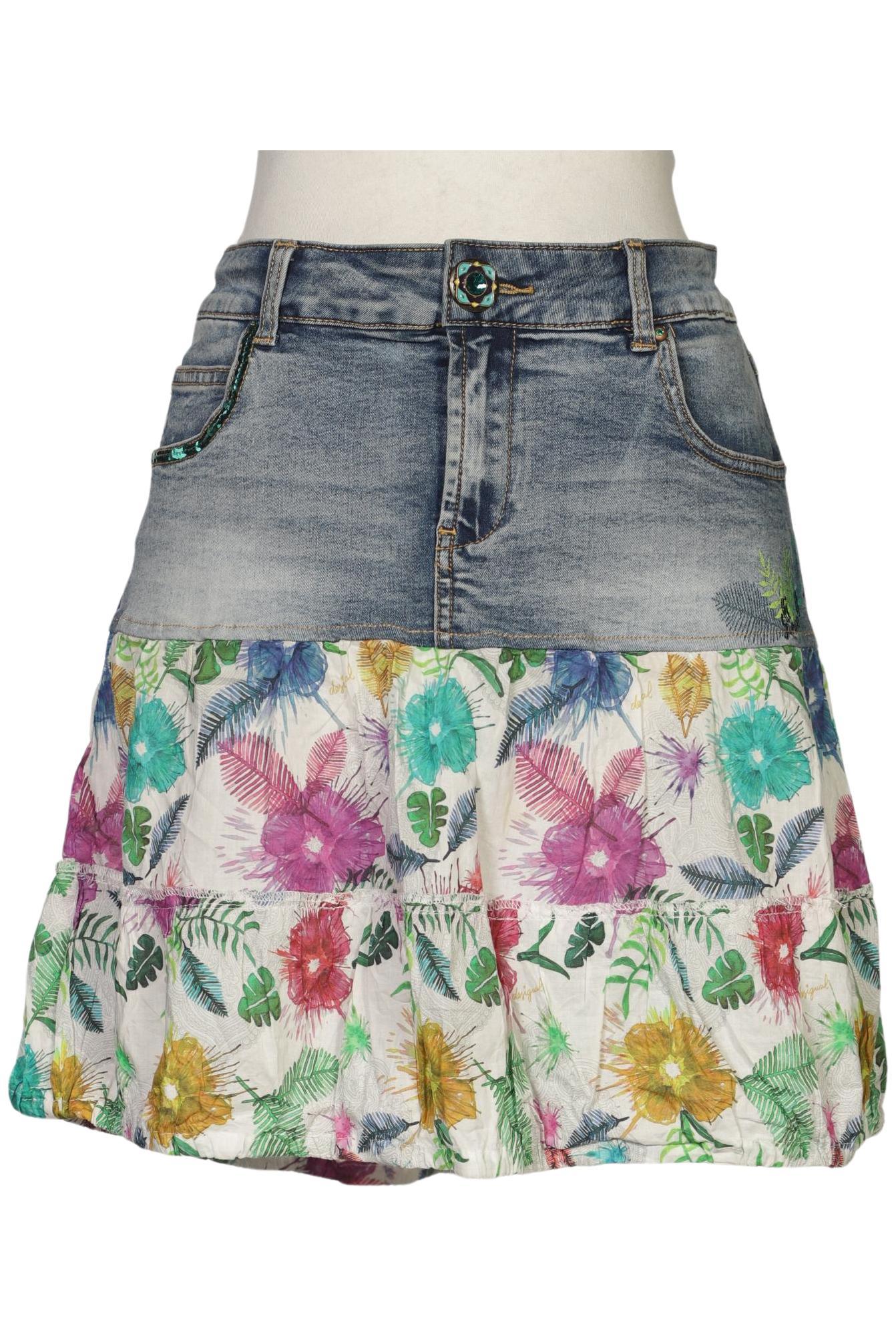 

Desigual Damen Rock, mehrfarbig, Gr. 40