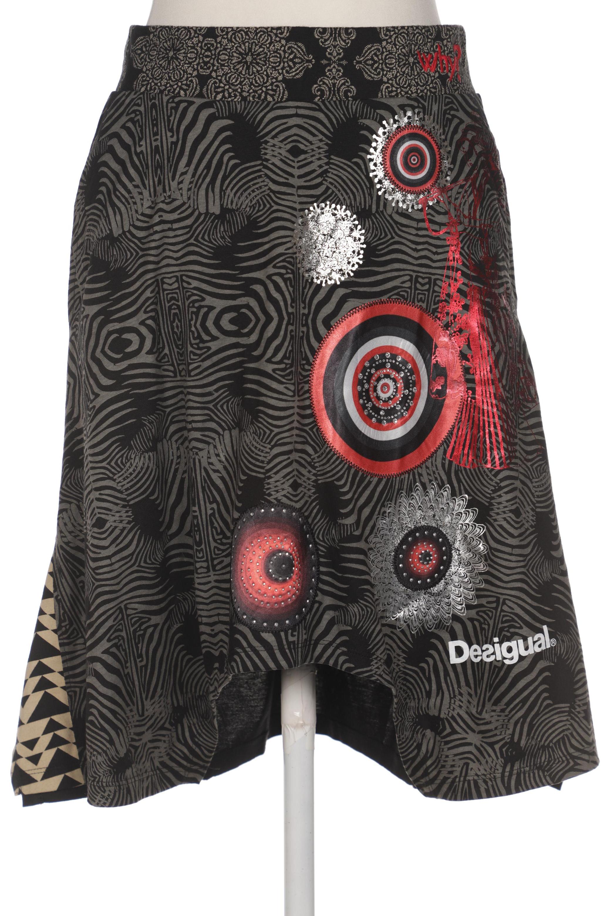 

Desigual Damen Rock, schwarz