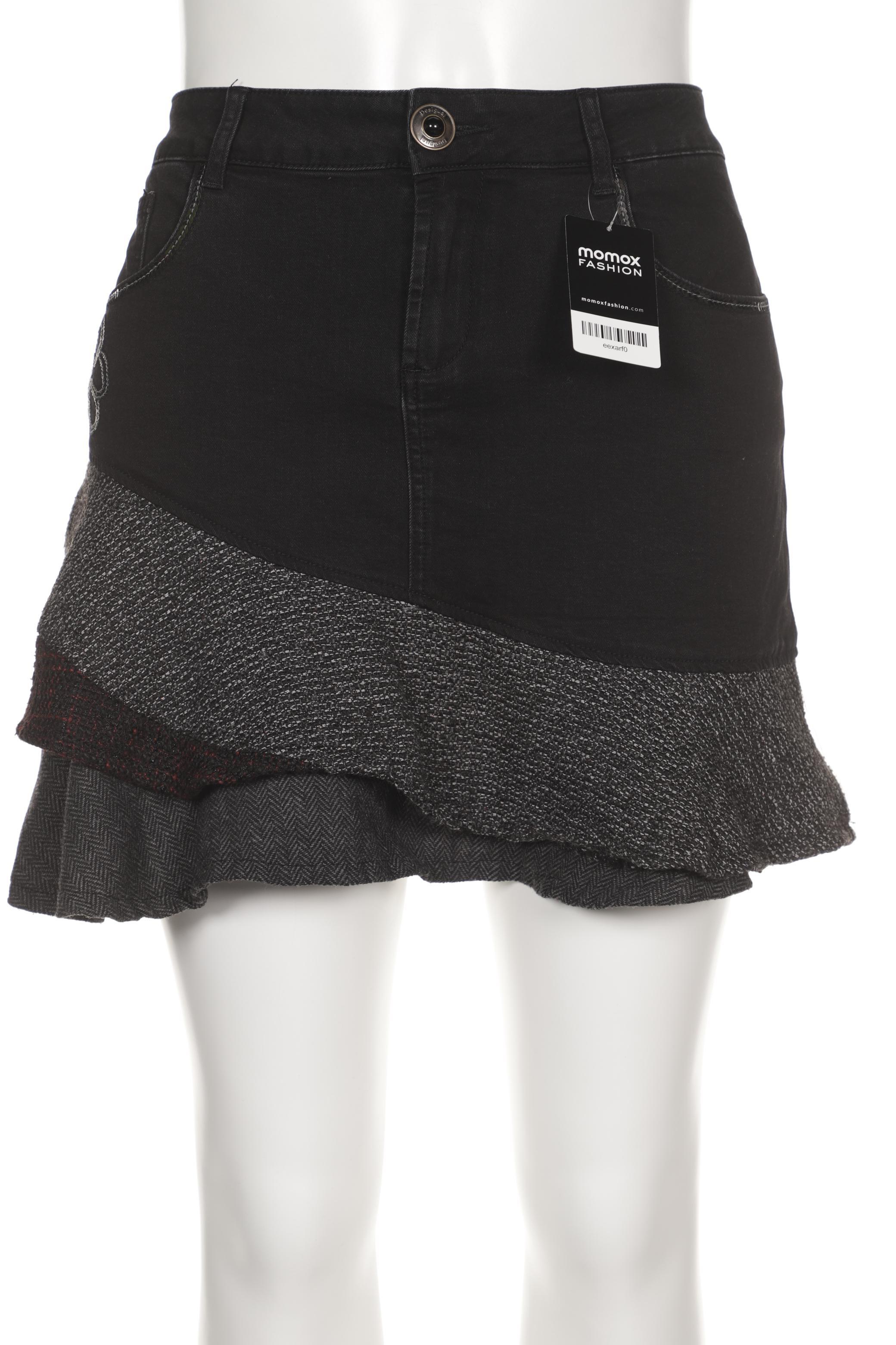 

Desigual Damen Rock, schwarz, Gr. 42
