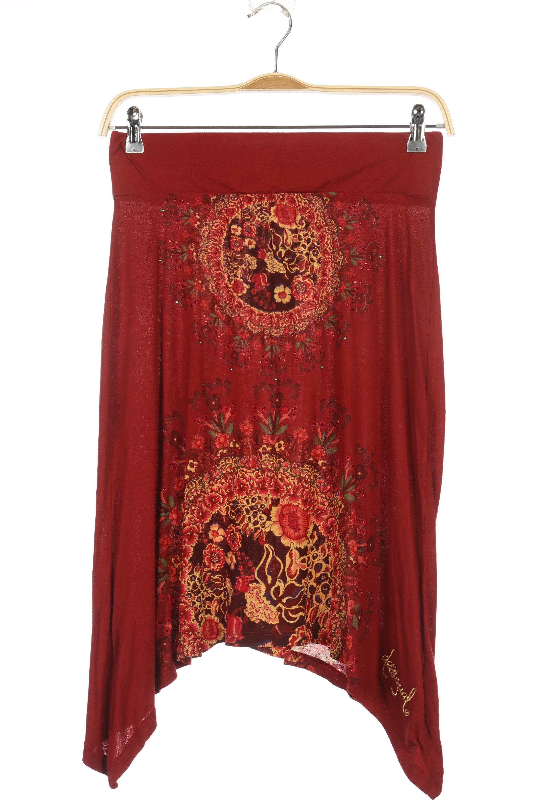 

Desigual Damen Rock, rot, Gr.