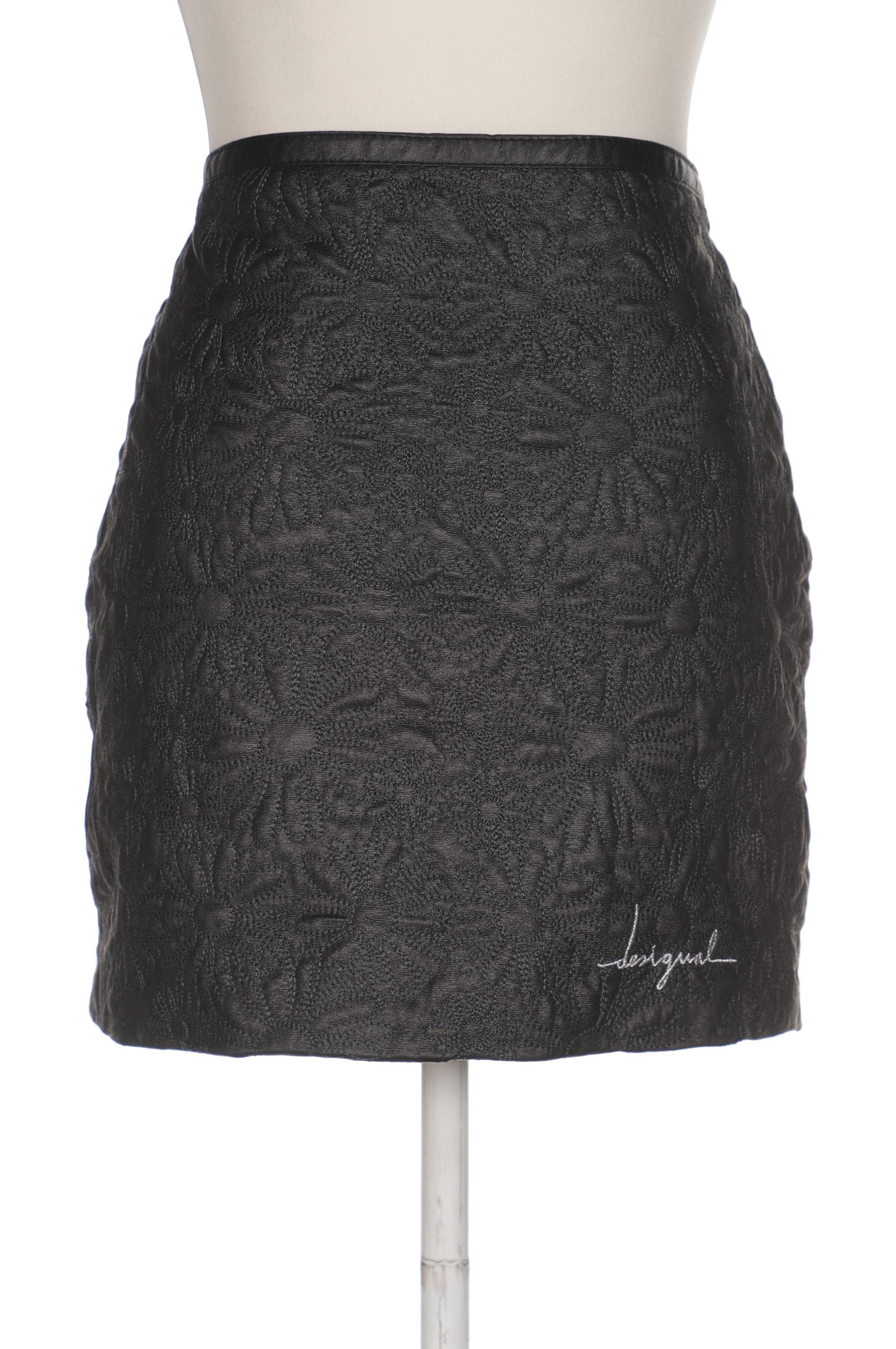 

Desigual Damen Rock, schwarz, Gr. 38