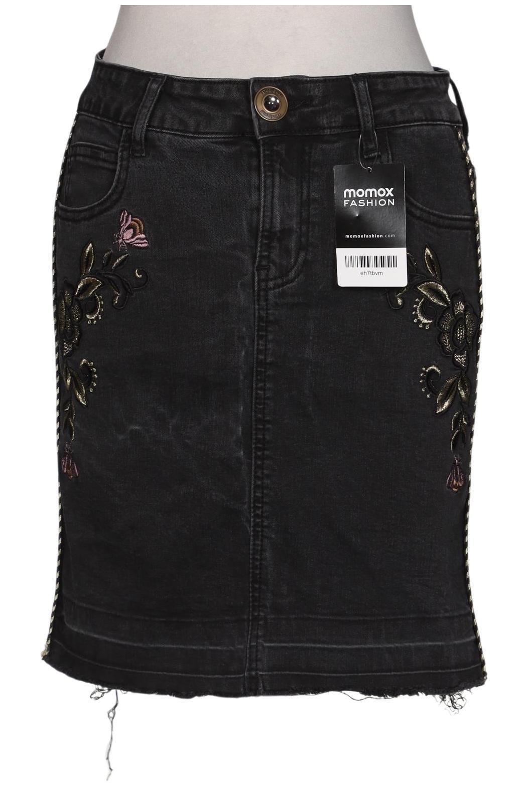 

Desigual Damen Rock, schwarz, Gr. 26
