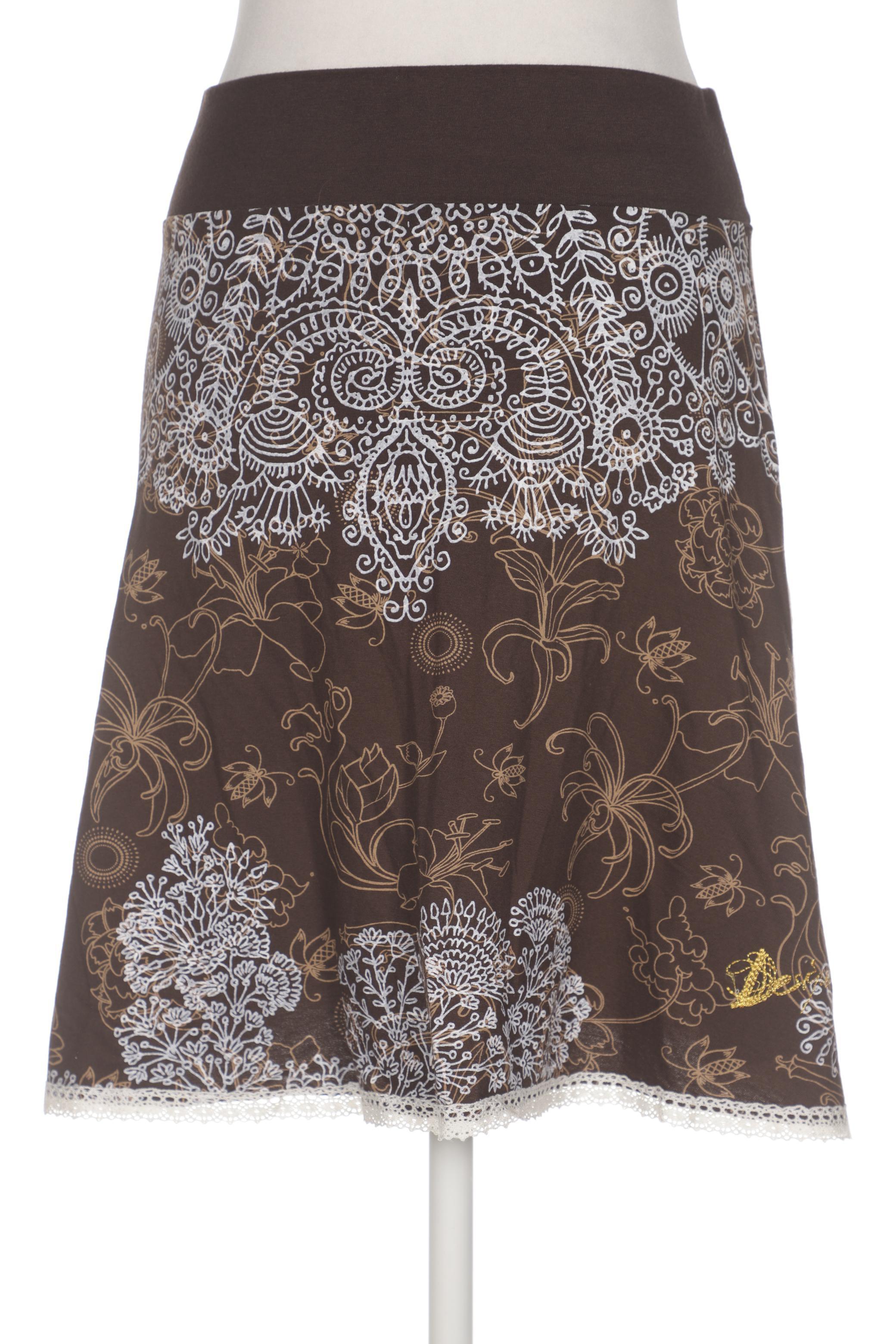 

Desigual Damen Rock, braun, Gr. 34