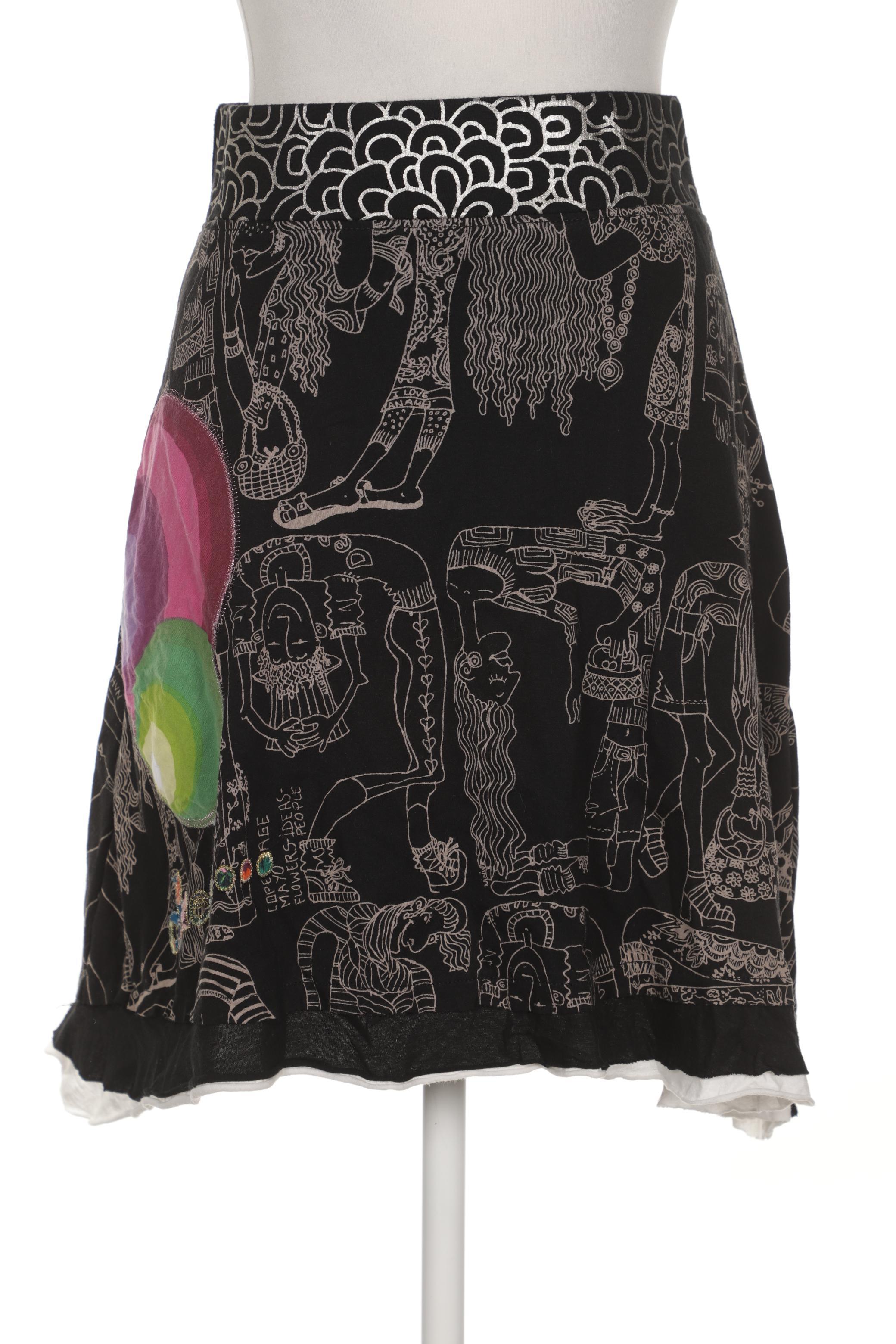 

Desigual Damen Rock, schwarz, Gr. 36