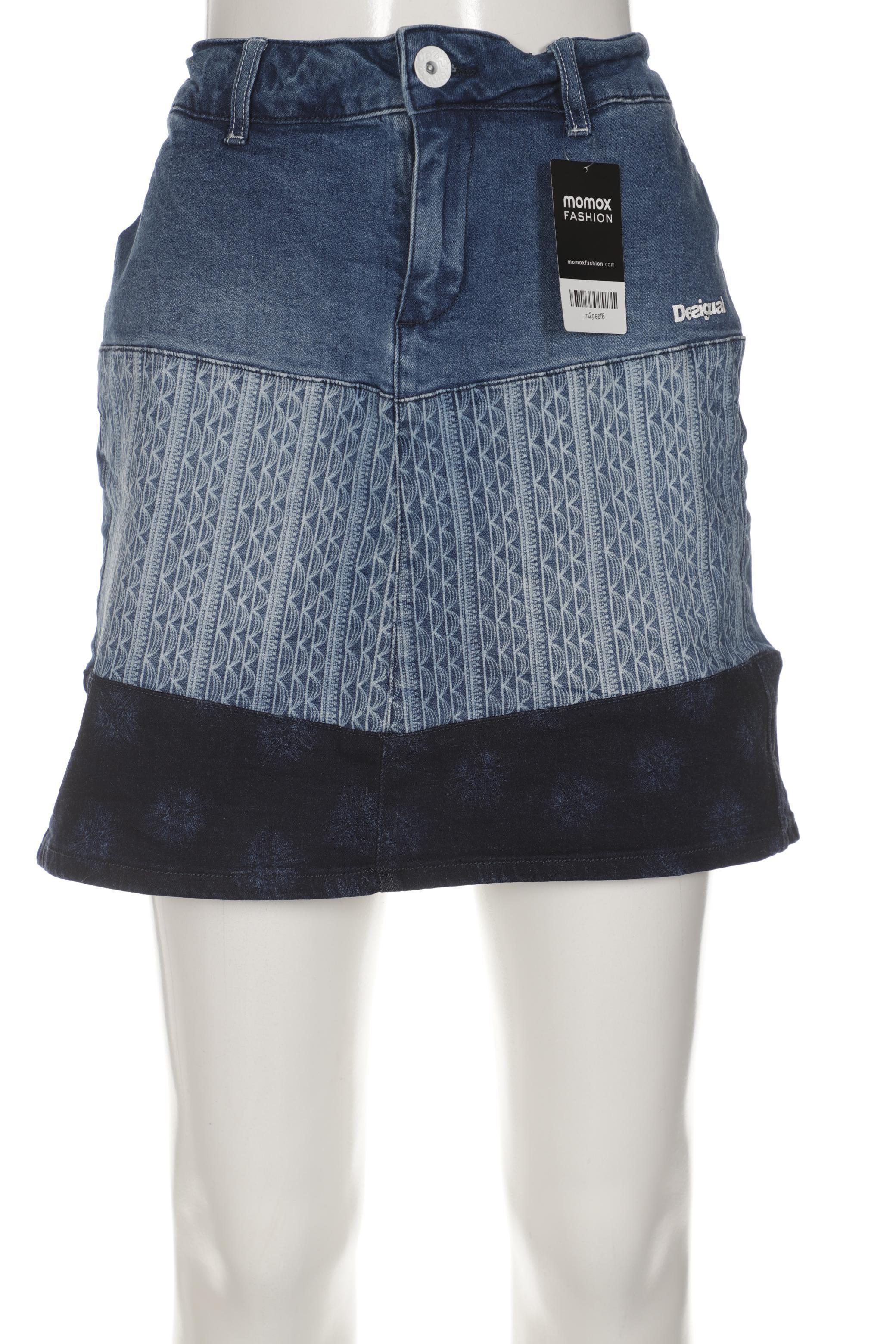 

Desigual Damen Rock, blau, Gr. 28