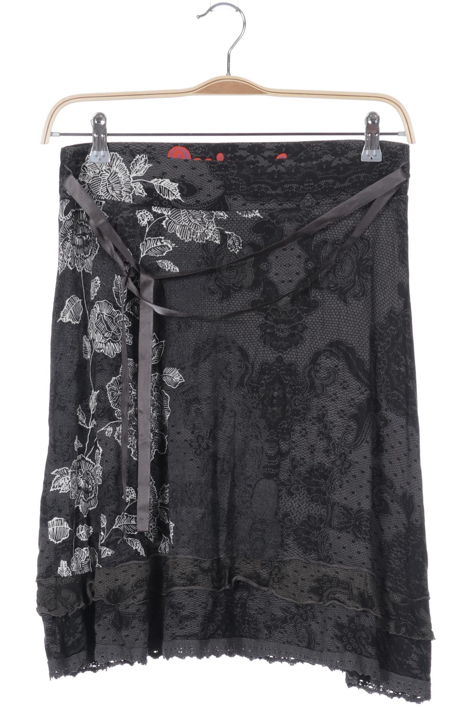 

Desigual Damen Rock, grau, Gr.
