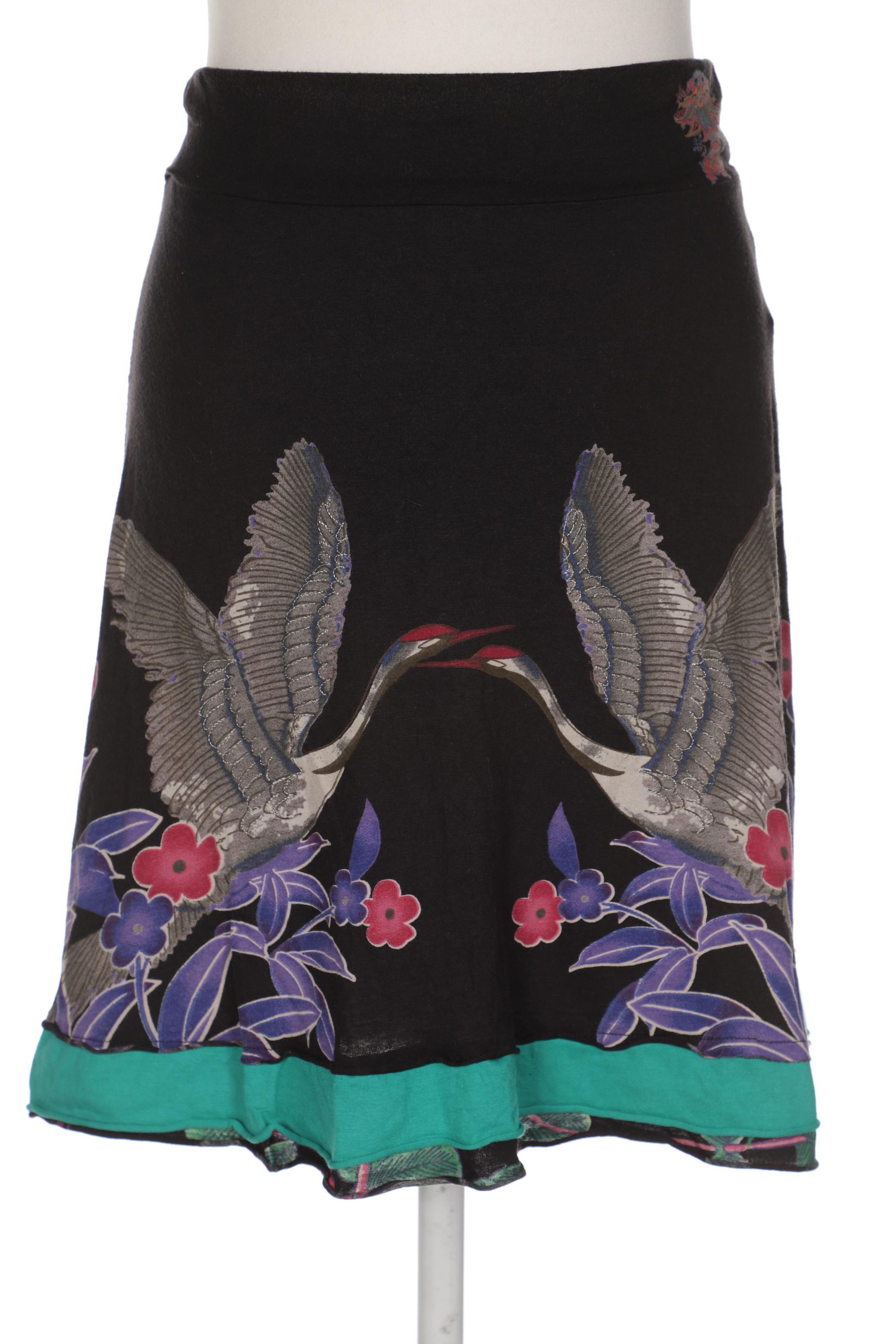 

Desigual Damen Rock, schwarz, Gr. 38