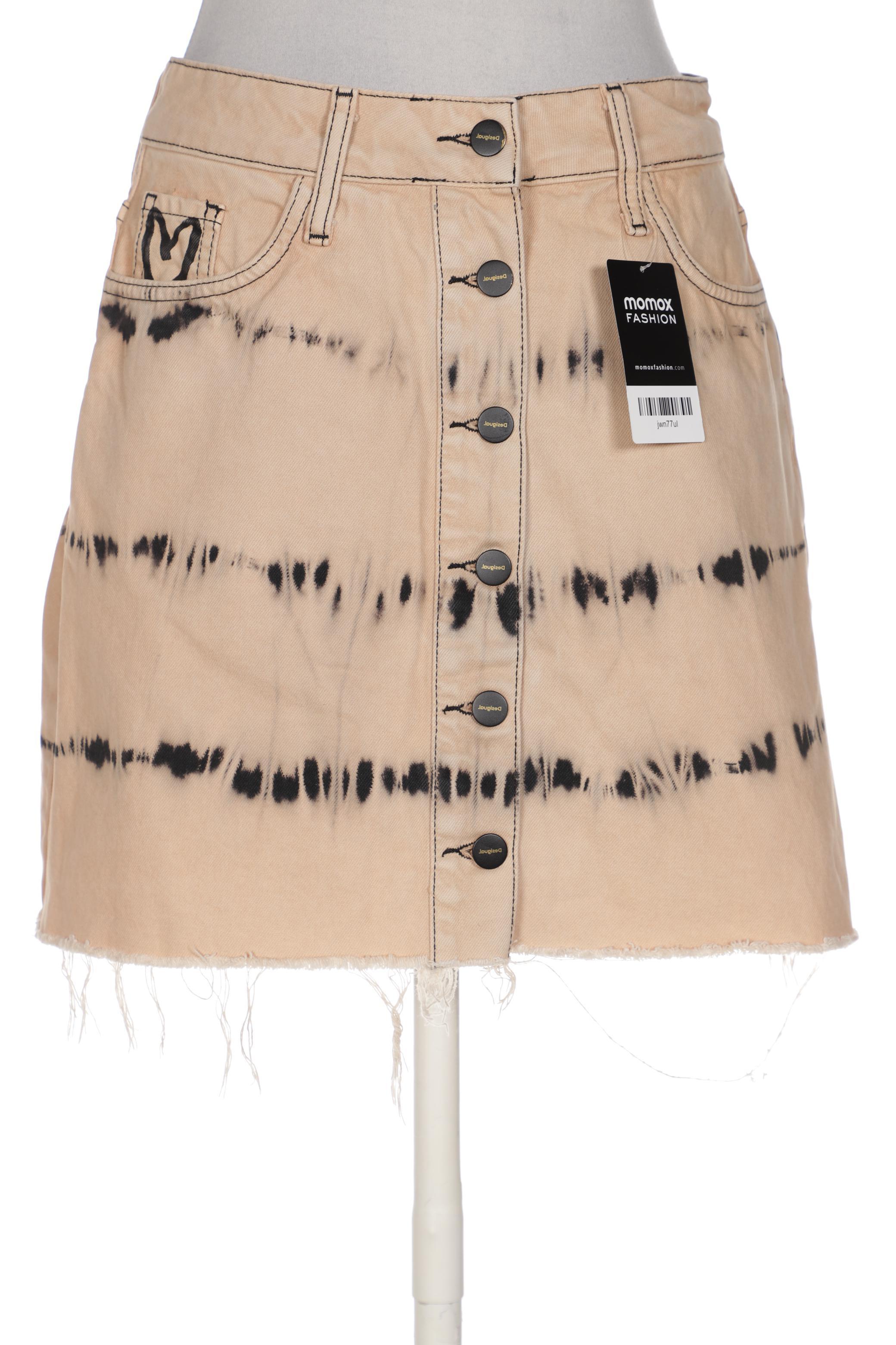 

Desigual Damen Rock, beige, Gr. 38