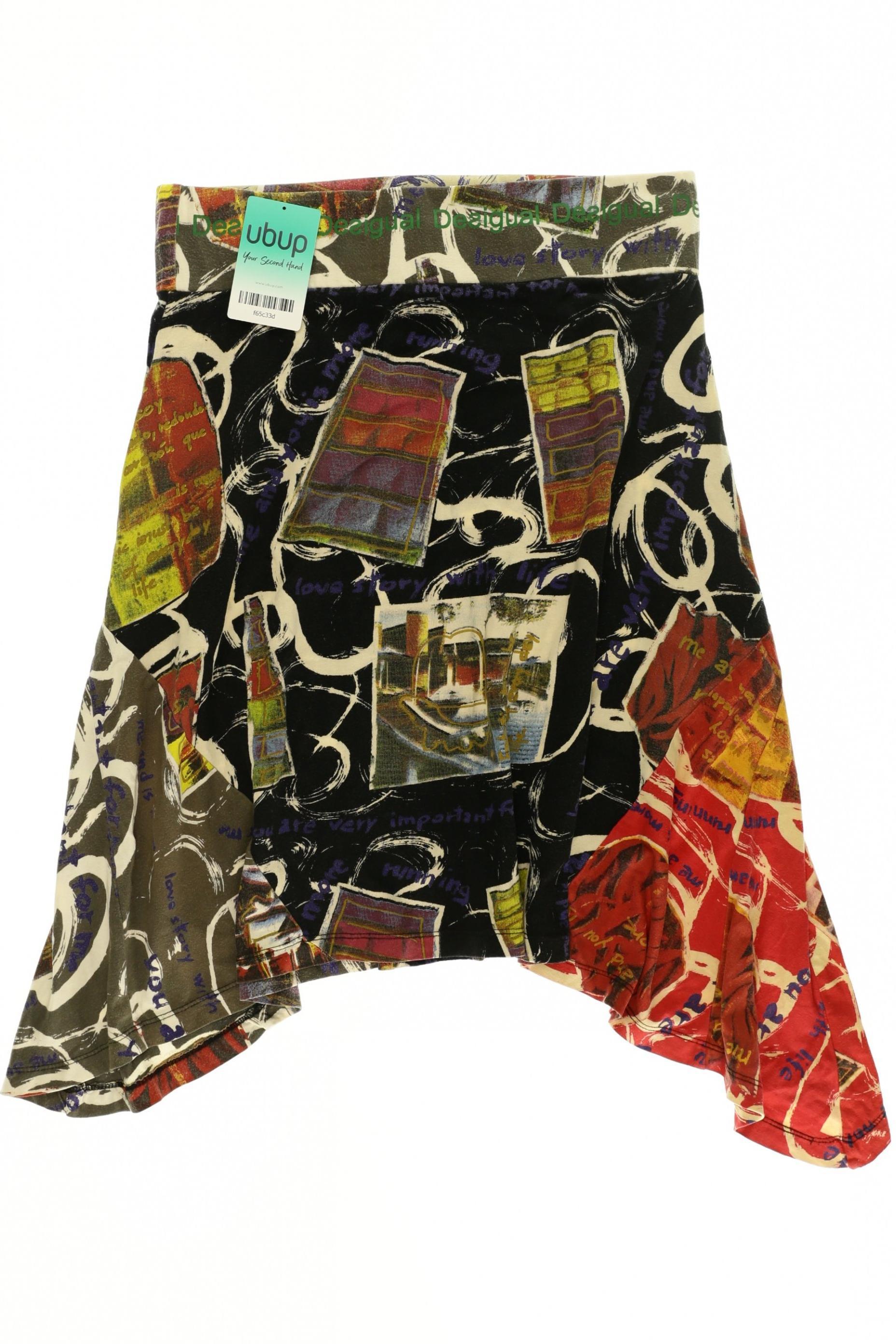 

Desigual Damen Rock, schwarz, Gr.