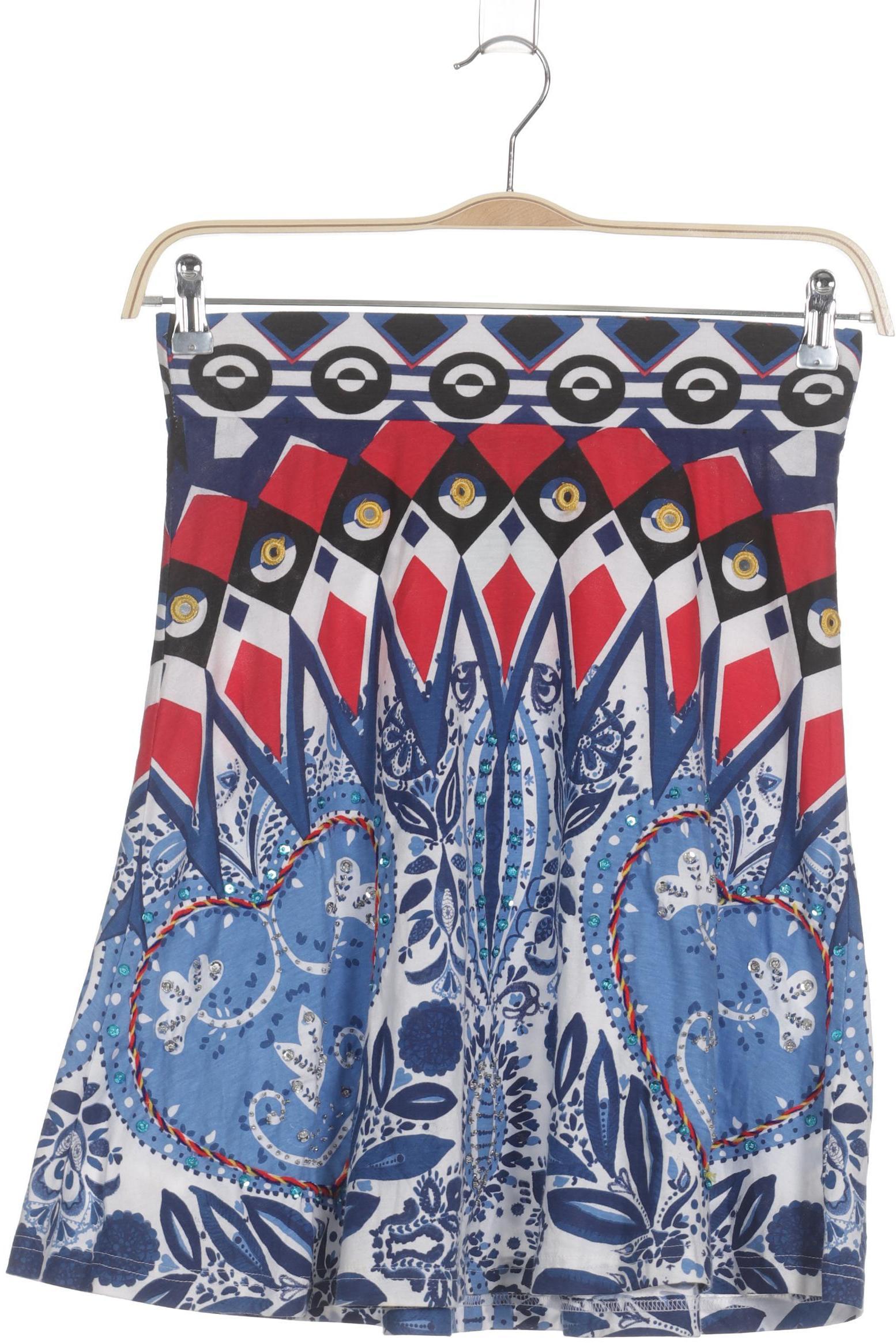 

Desigual Damen Rock, blau, Gr.