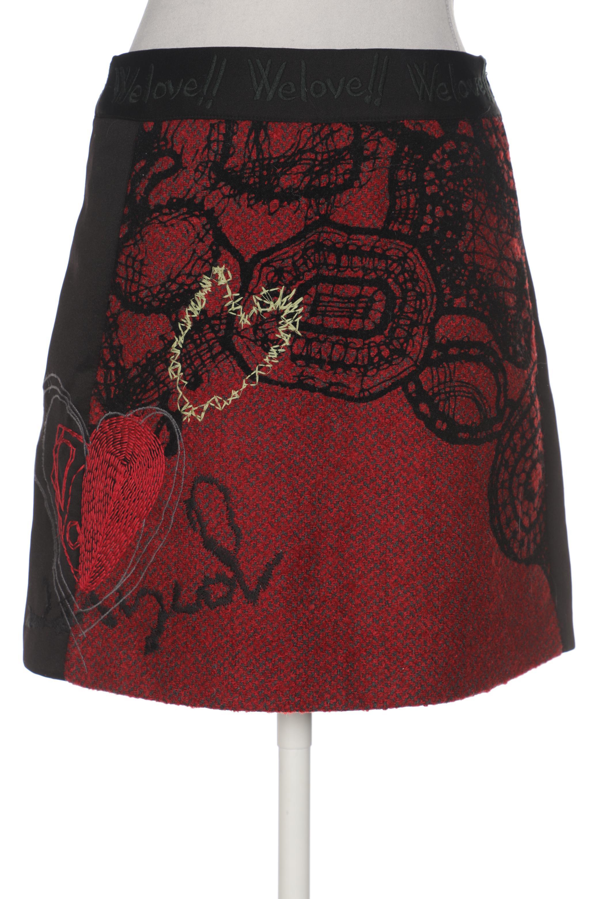 

Desigual Damen Rock, rot, Gr. 36