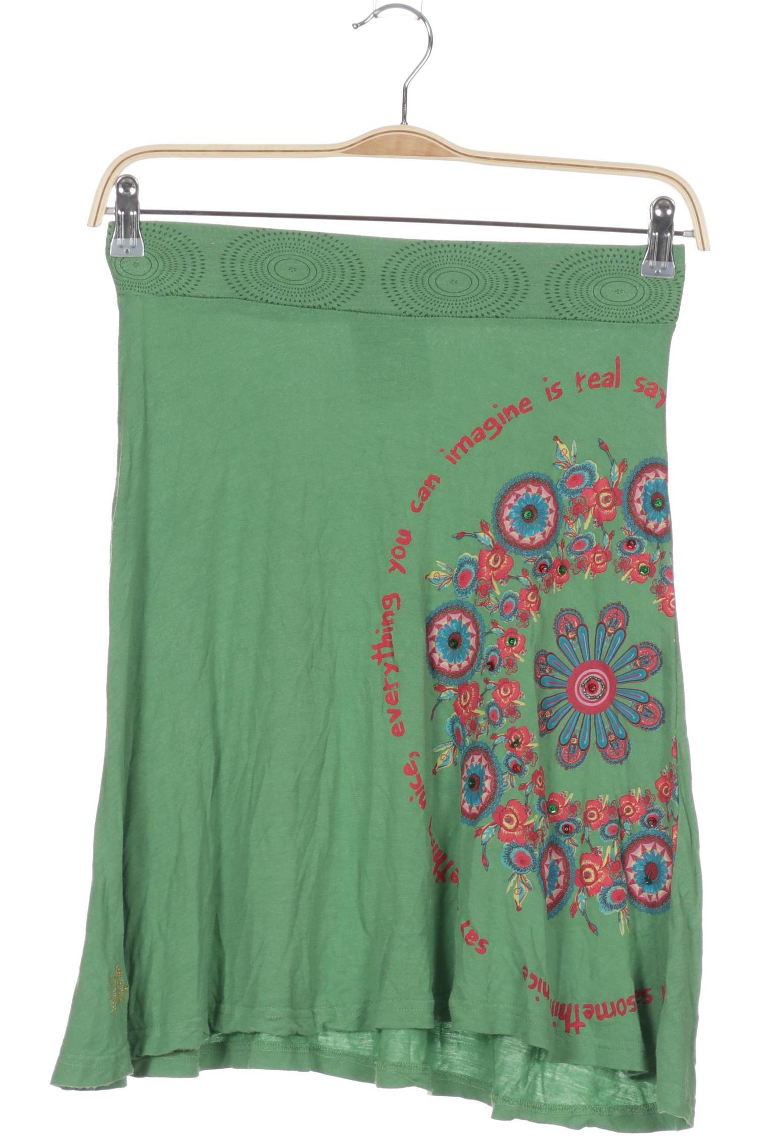 

Desigual Damen Rock, grün, Gr.