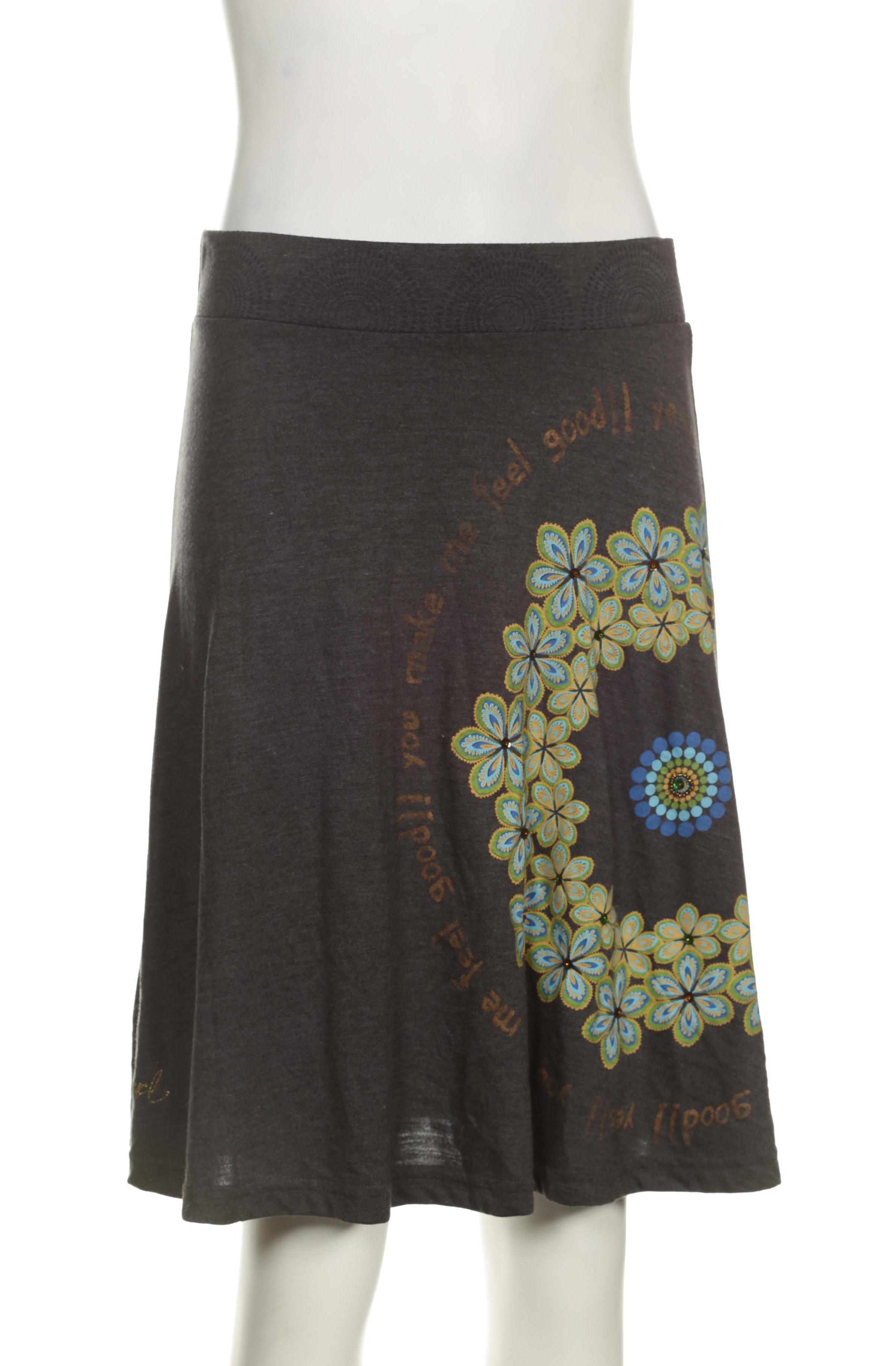 

Desigual Damen Rock, grau, Gr.