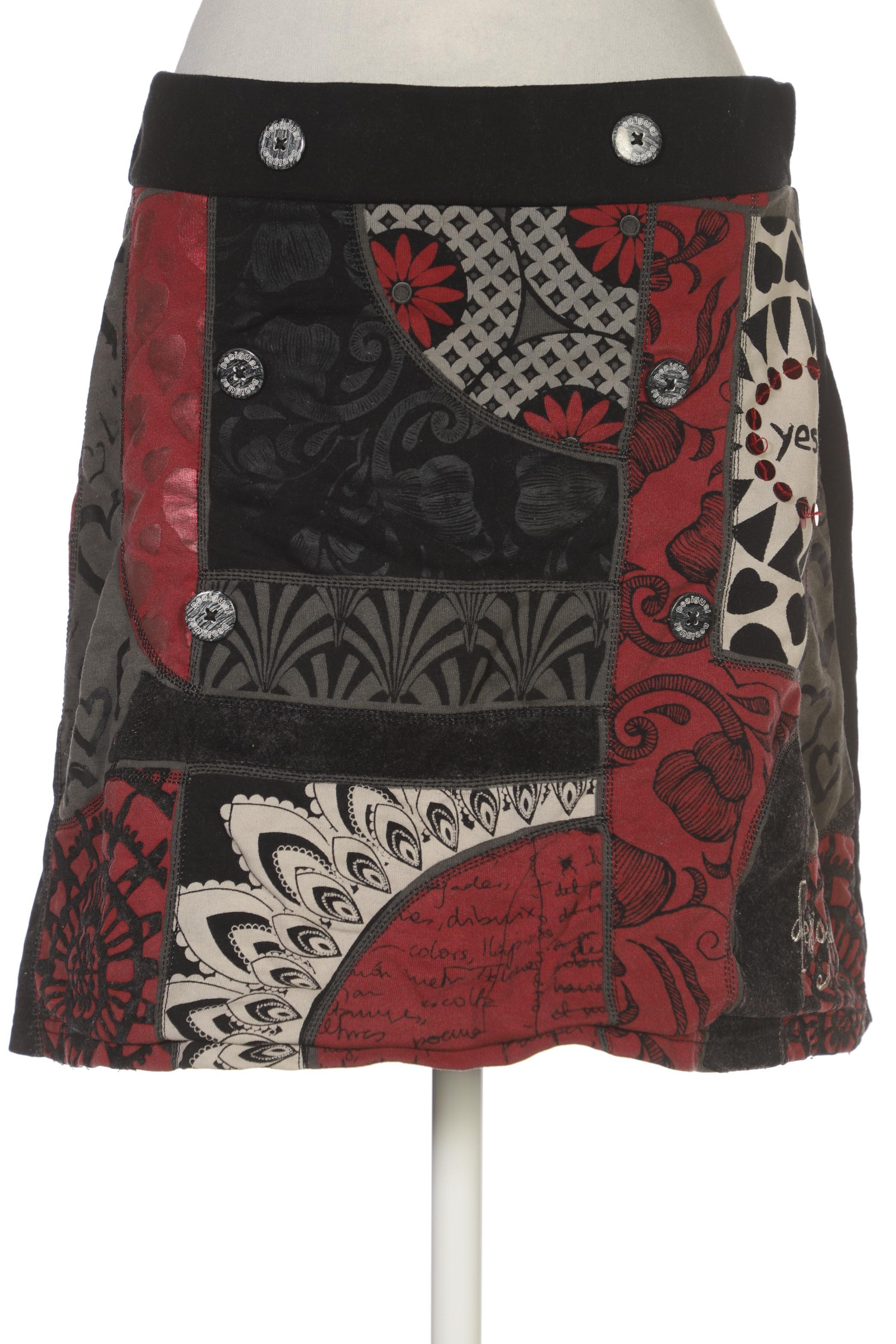 

Desigual Damen Rock, schwarz, Gr. 38