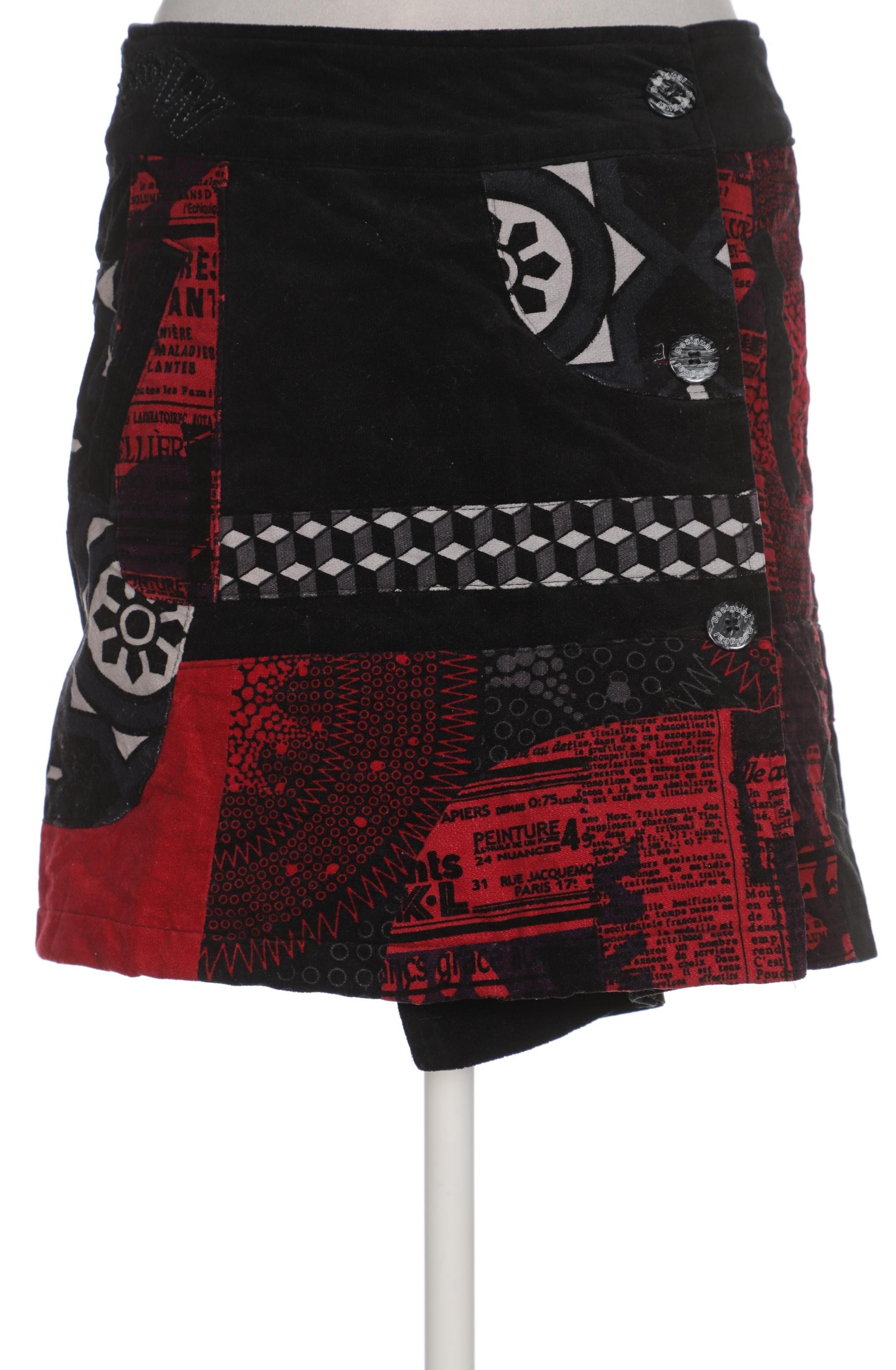 

Desigual Damen Rock, schwarz, Gr. 38