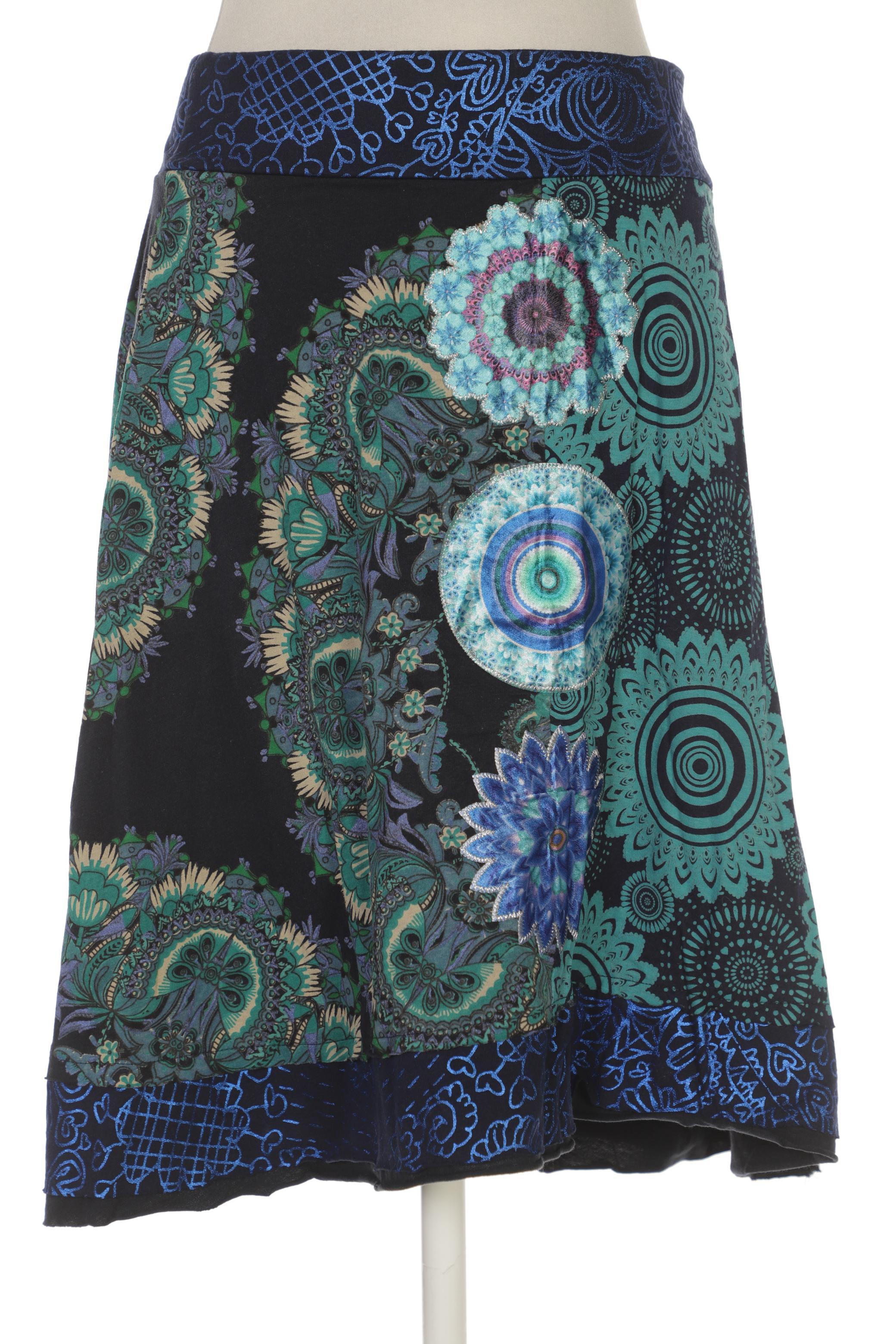 

Desigual Damen Rock, marineblau, Gr. 42