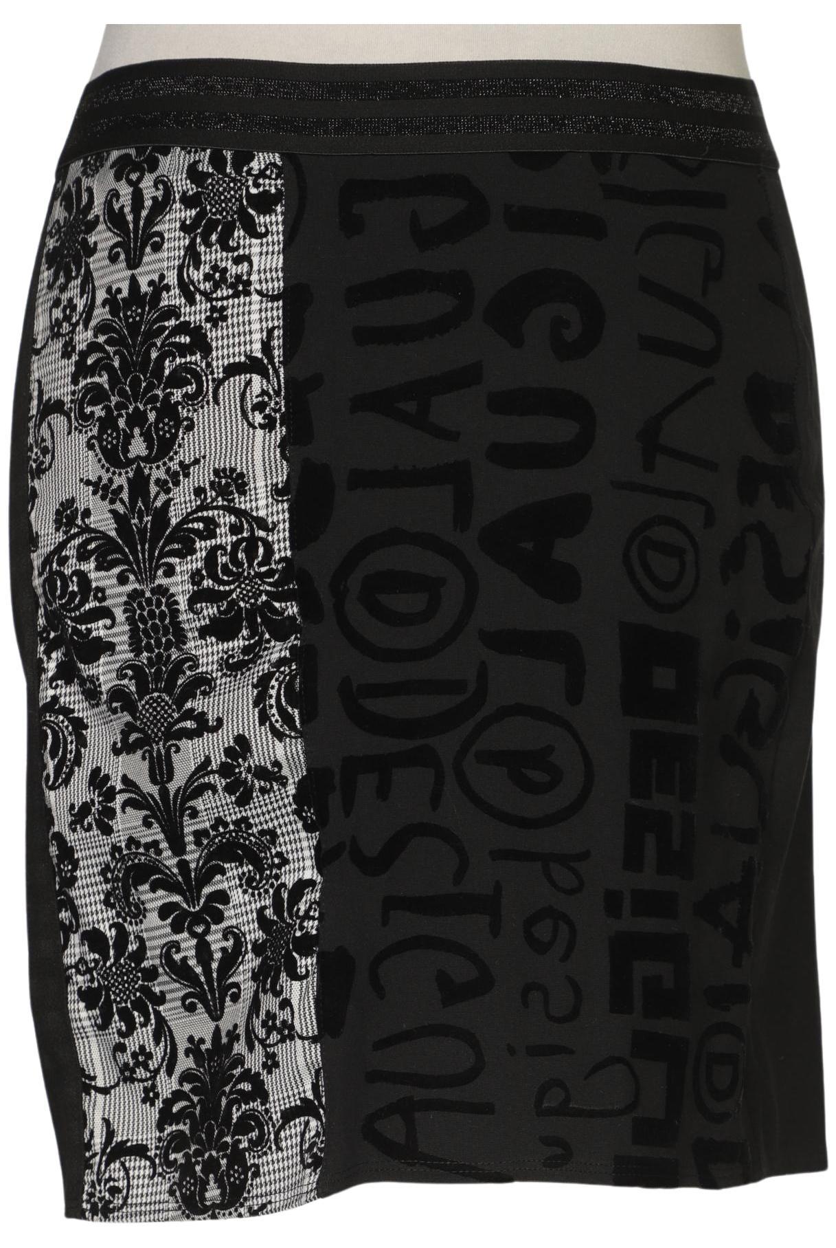 

Desigual Damen Rock, schwarz, Gr. 42