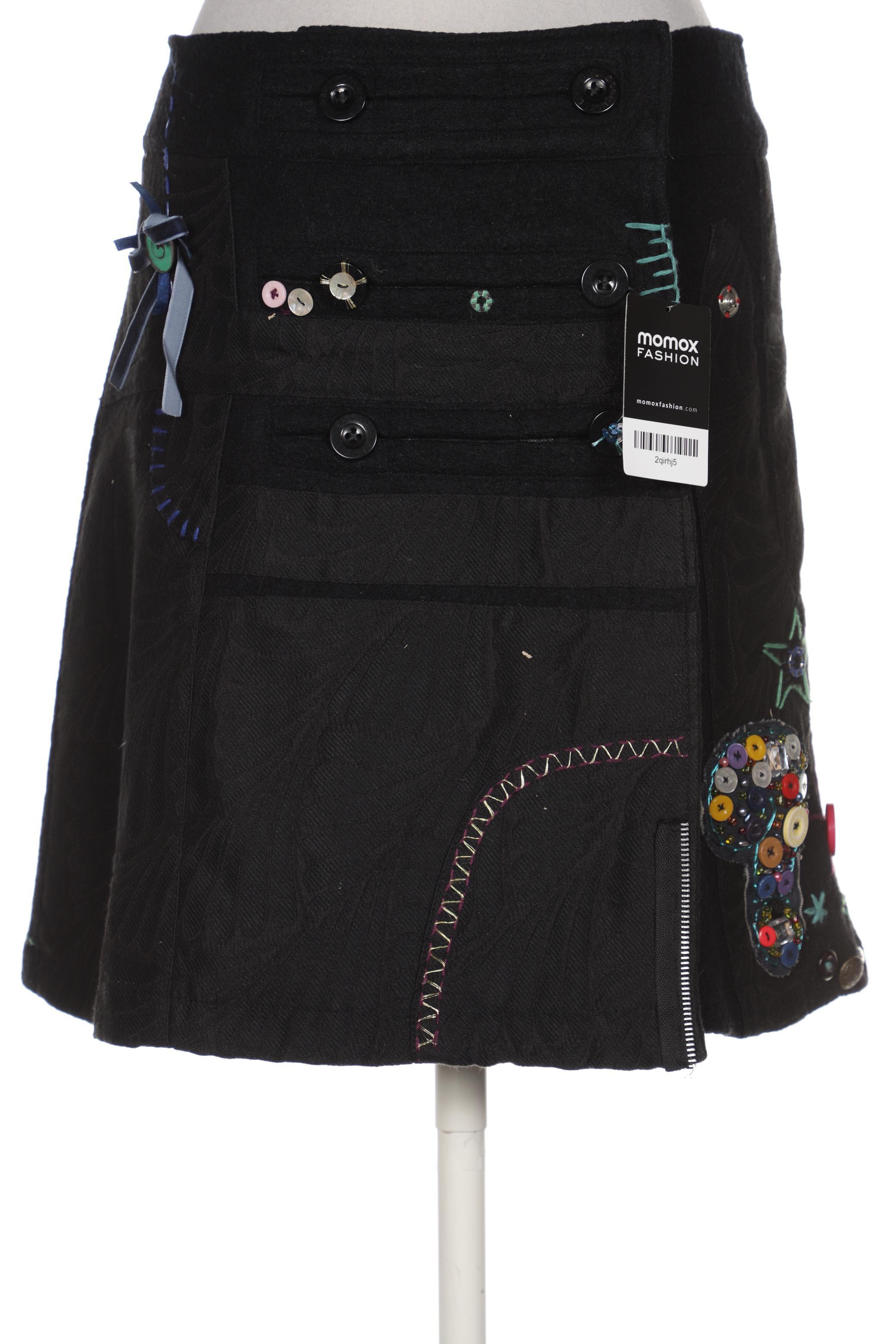 

Desigual Damen Rock, schwarz, Gr. 38