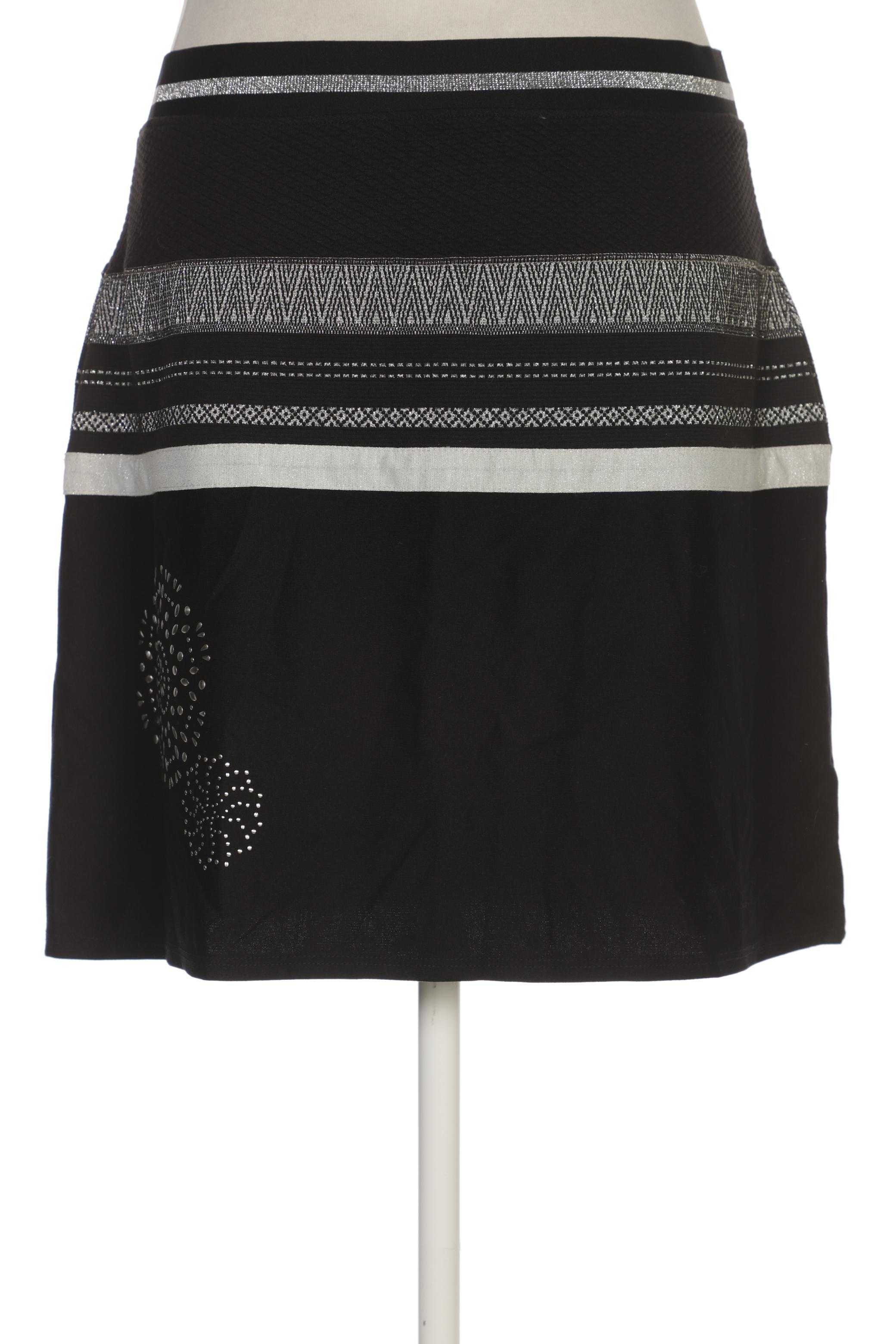 

Desigual Damen Rock, schwarz, Gr. 46